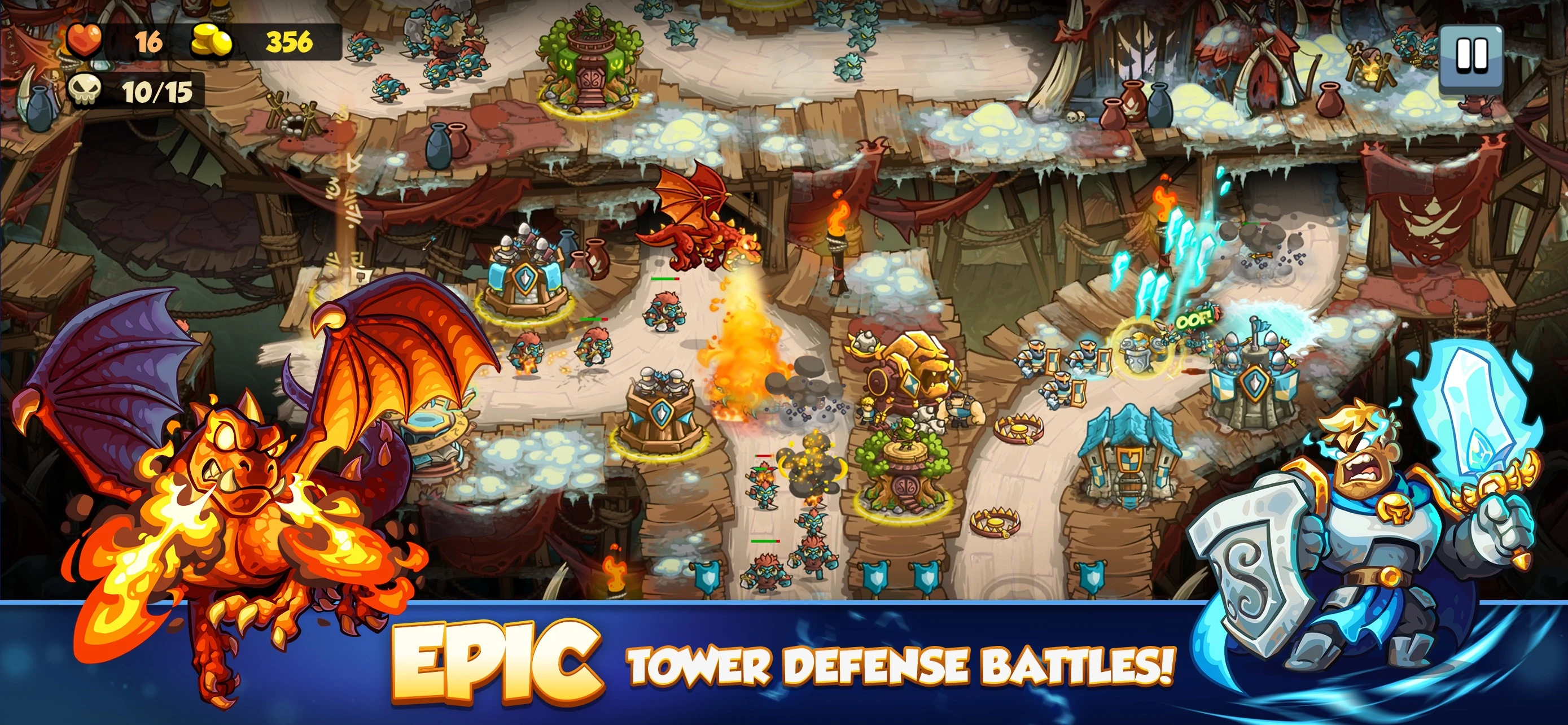Kingdom Rush 6: Genesis TD app store screenshot 1 — Games (iOS)