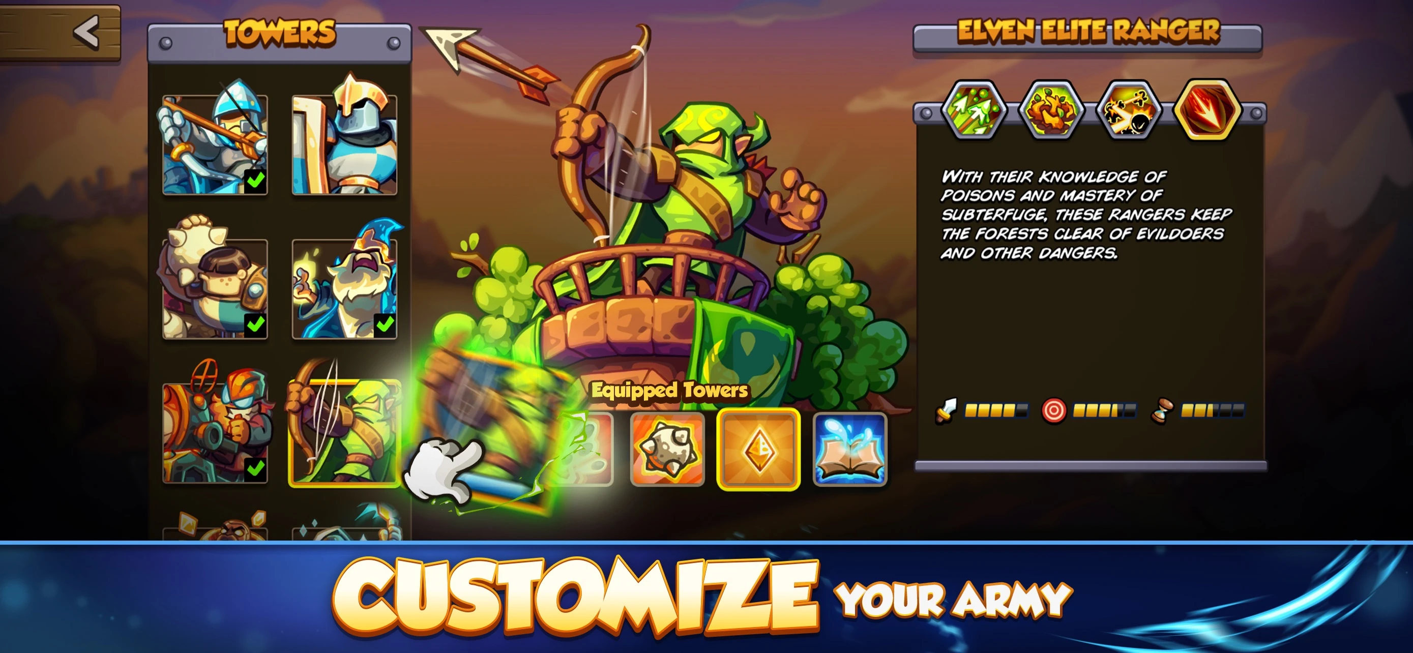Kingdom Rush 6: Genesis TD app store screenshot 3 — Games (iOS)
