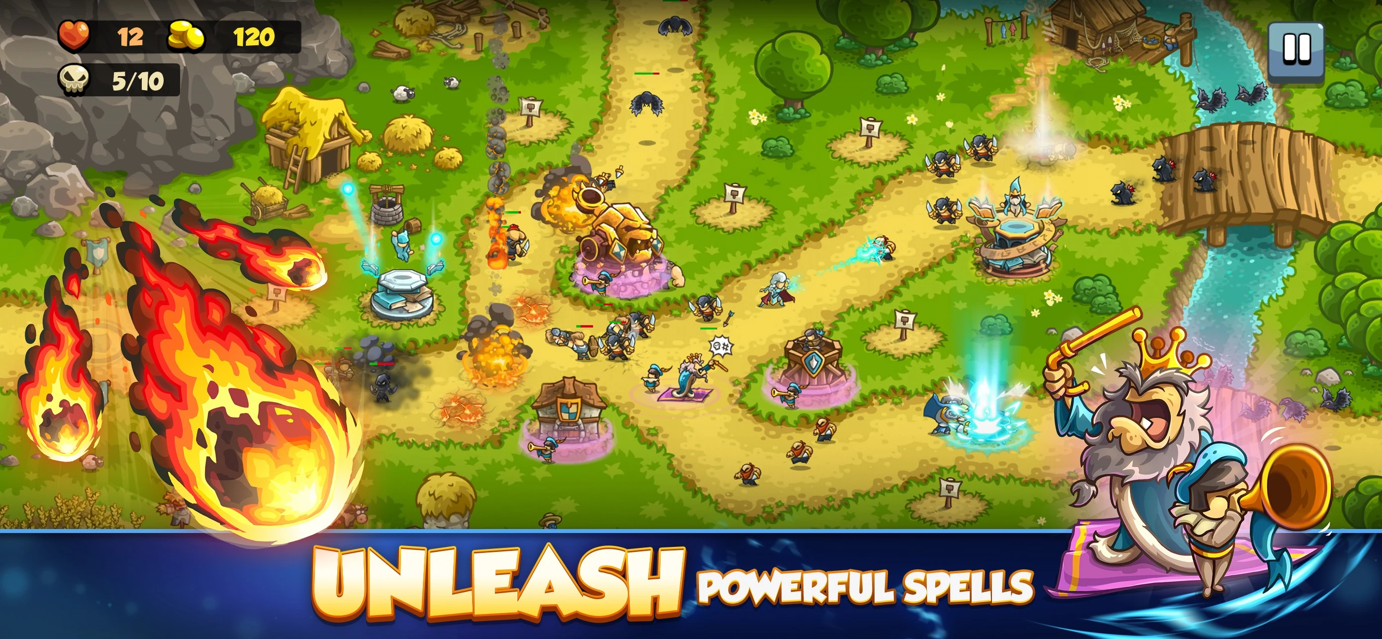 Kingdom Rush 6: Genesis TD app store screenshot 4 — Games (iOS)