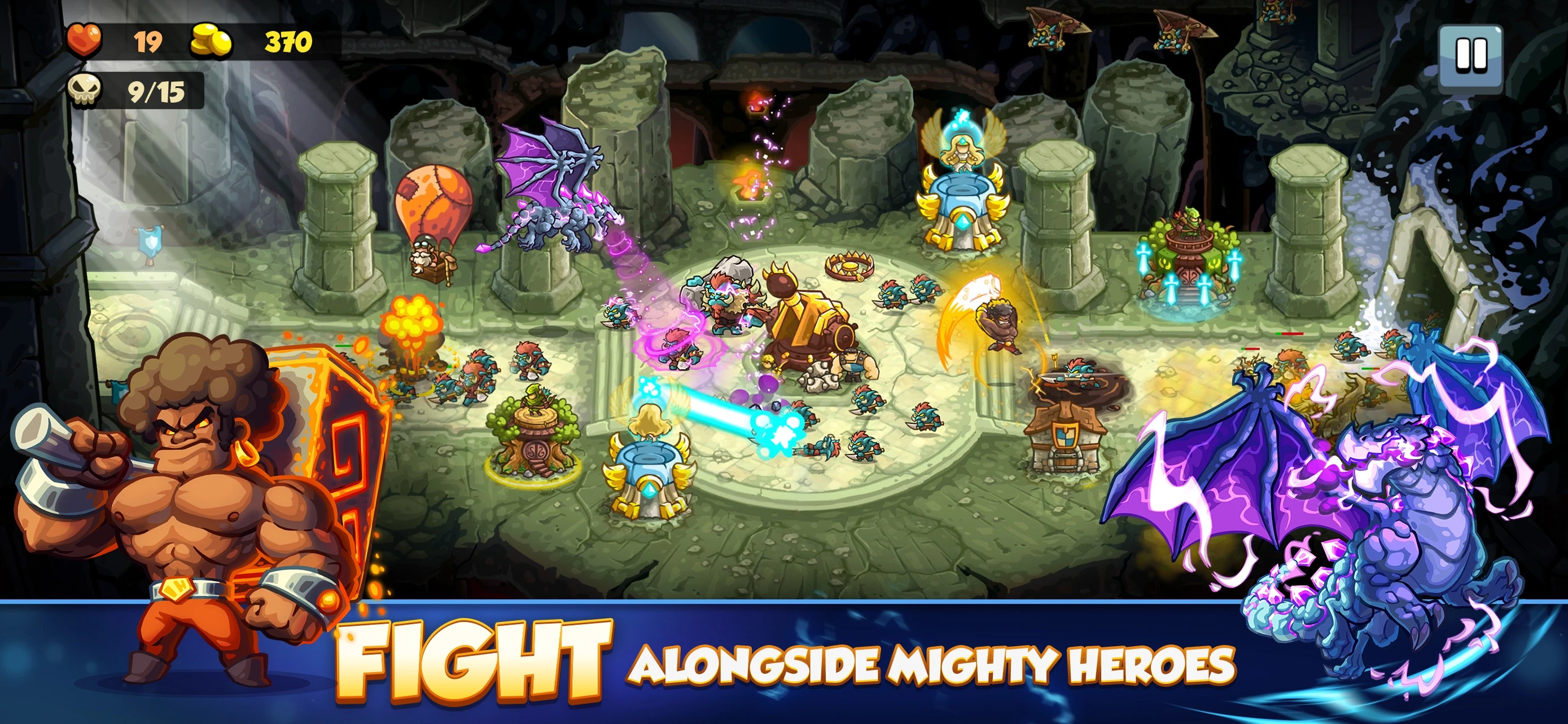 Kingdom Rush 6: Genesis TD app store screenshot 5 — Games (iOS)