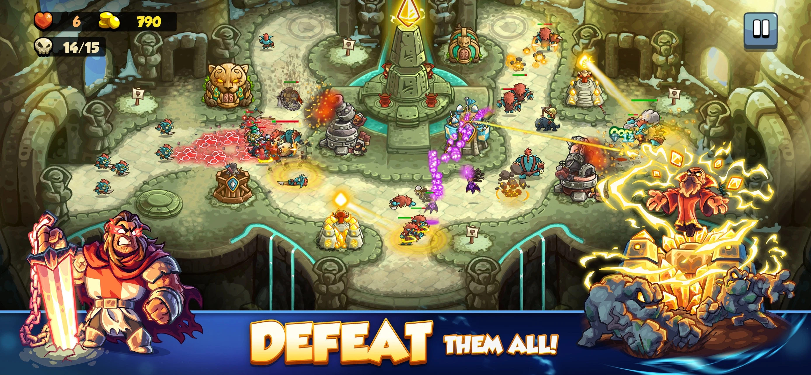 Kingdom Rush 6: Genesis TD app store screenshot 6 — Games (iOS)