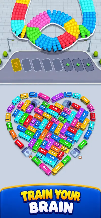 Bus Traffic Fever! app store screenshot 1 — Games (iOS)