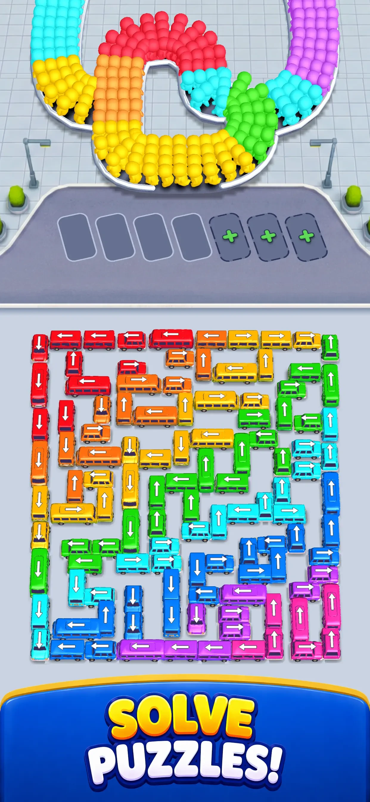 Bus Traffic Fever! app store screenshot 2 — Games (iOS)