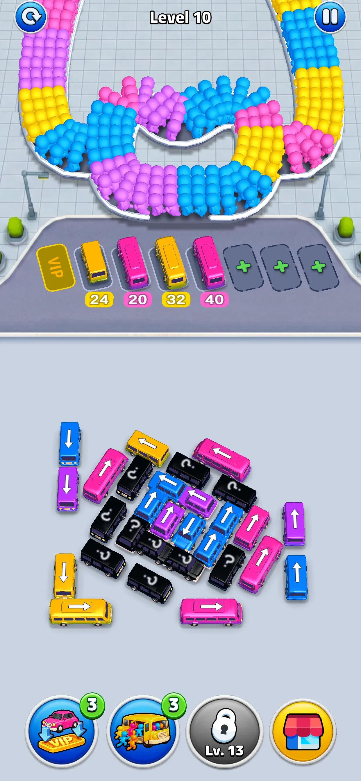 Bus Traffic Fever! app store screenshot 3 — Games (iOS)