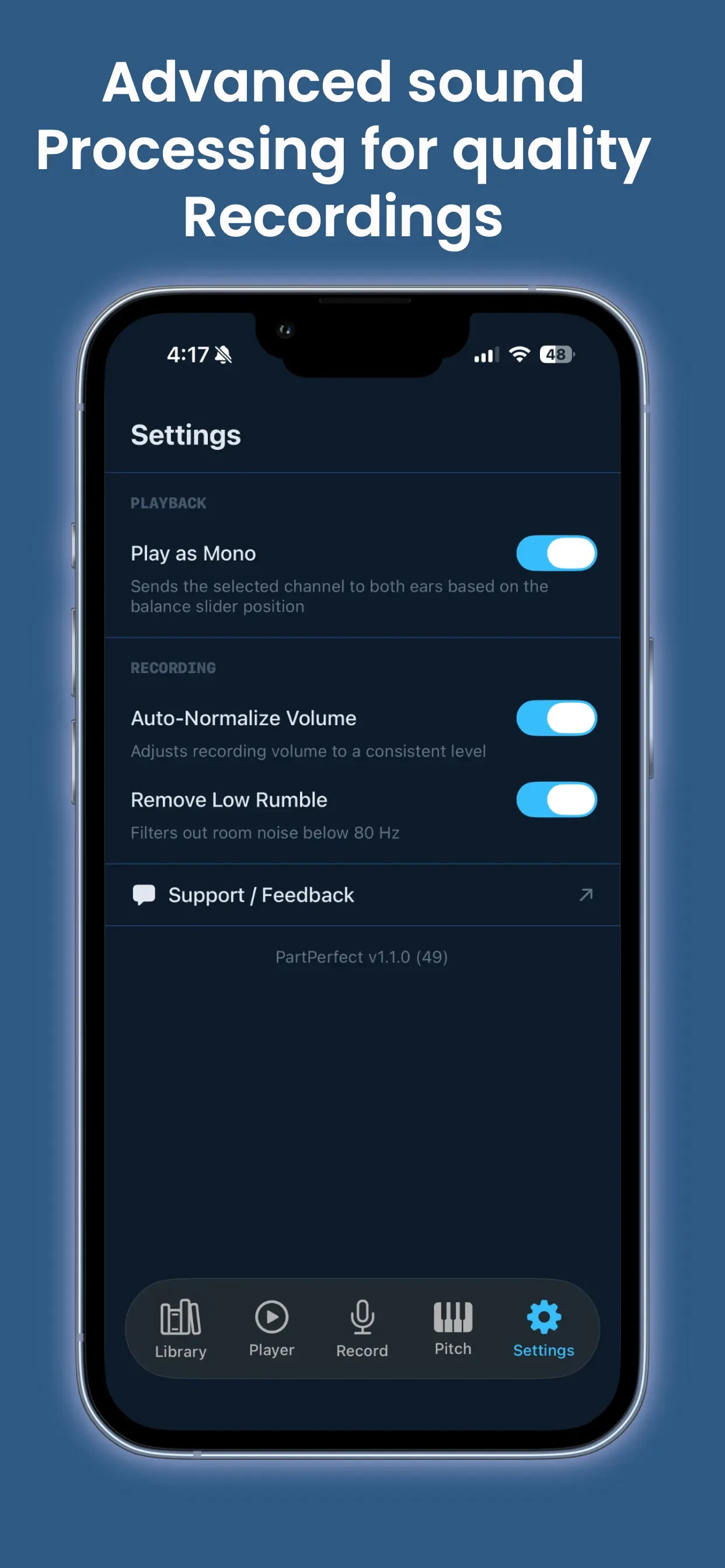 PartPerfect app store screenshot 5 — Unknown (iOS)