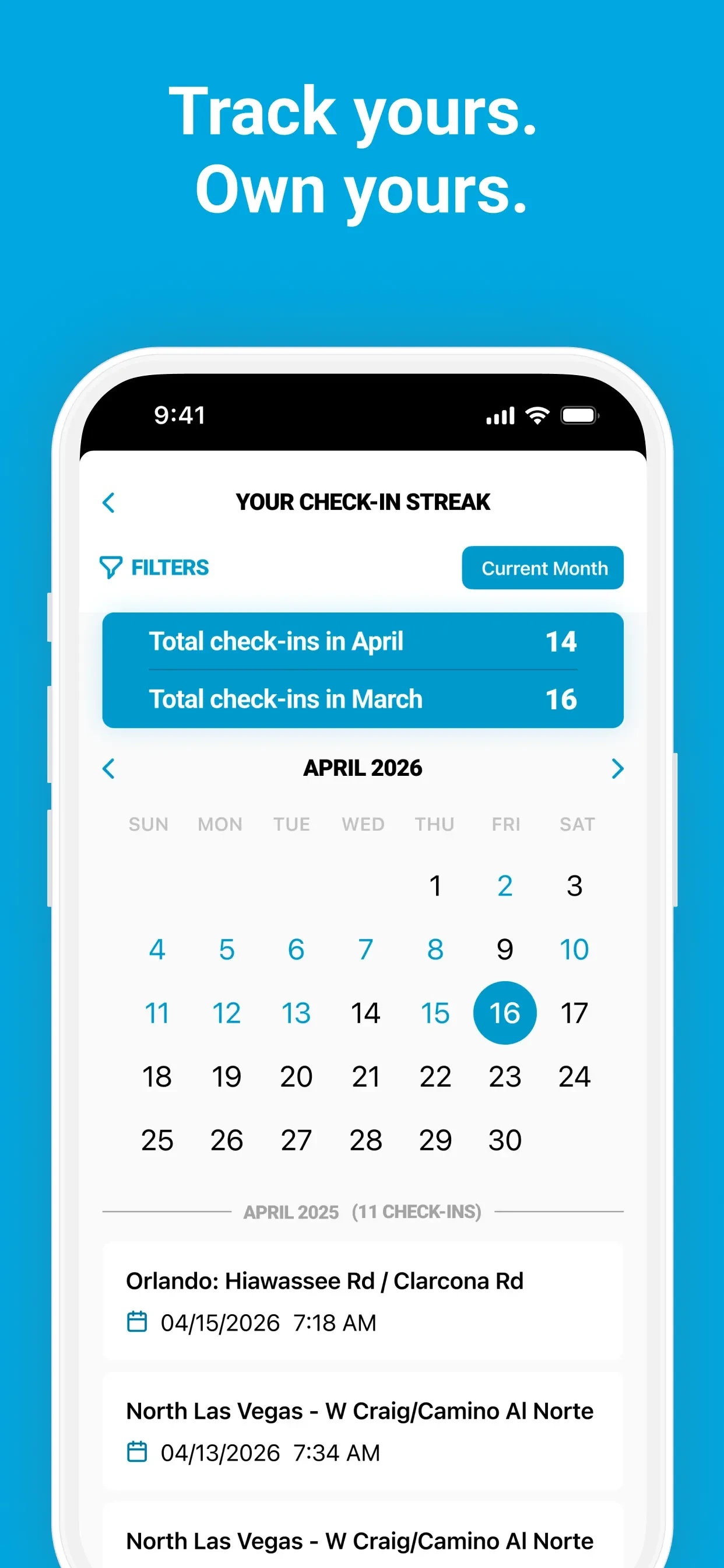 New EōS Fitness app store screenshot 2 — Unknown (iOS)