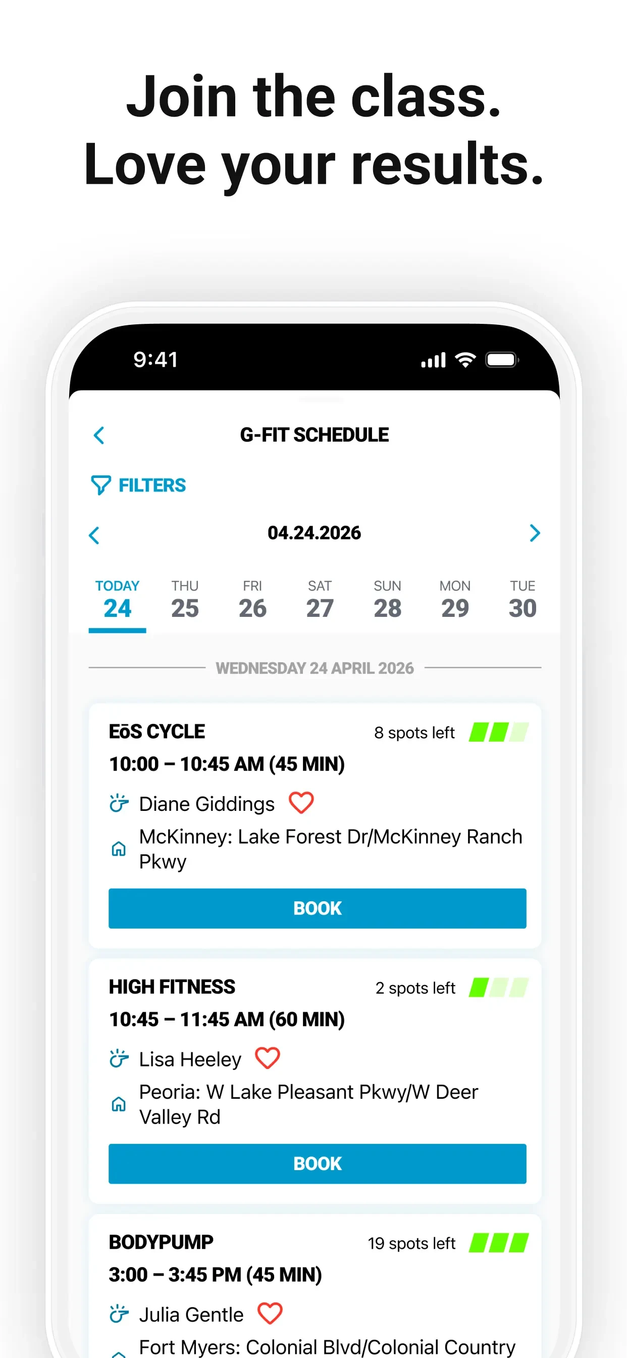 New EōS Fitness app store screenshot 3 — Unknown (iOS)