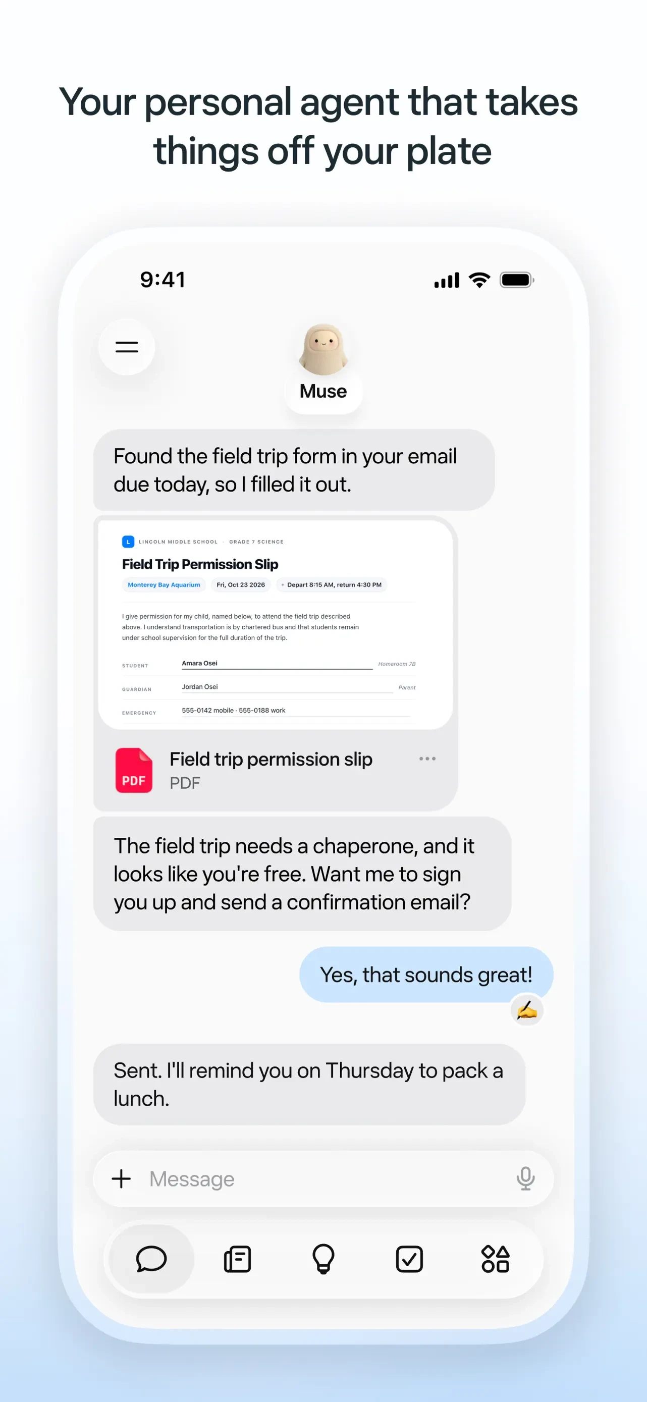Muse from Meta app store screenshot 1 — Unknown (iOS)