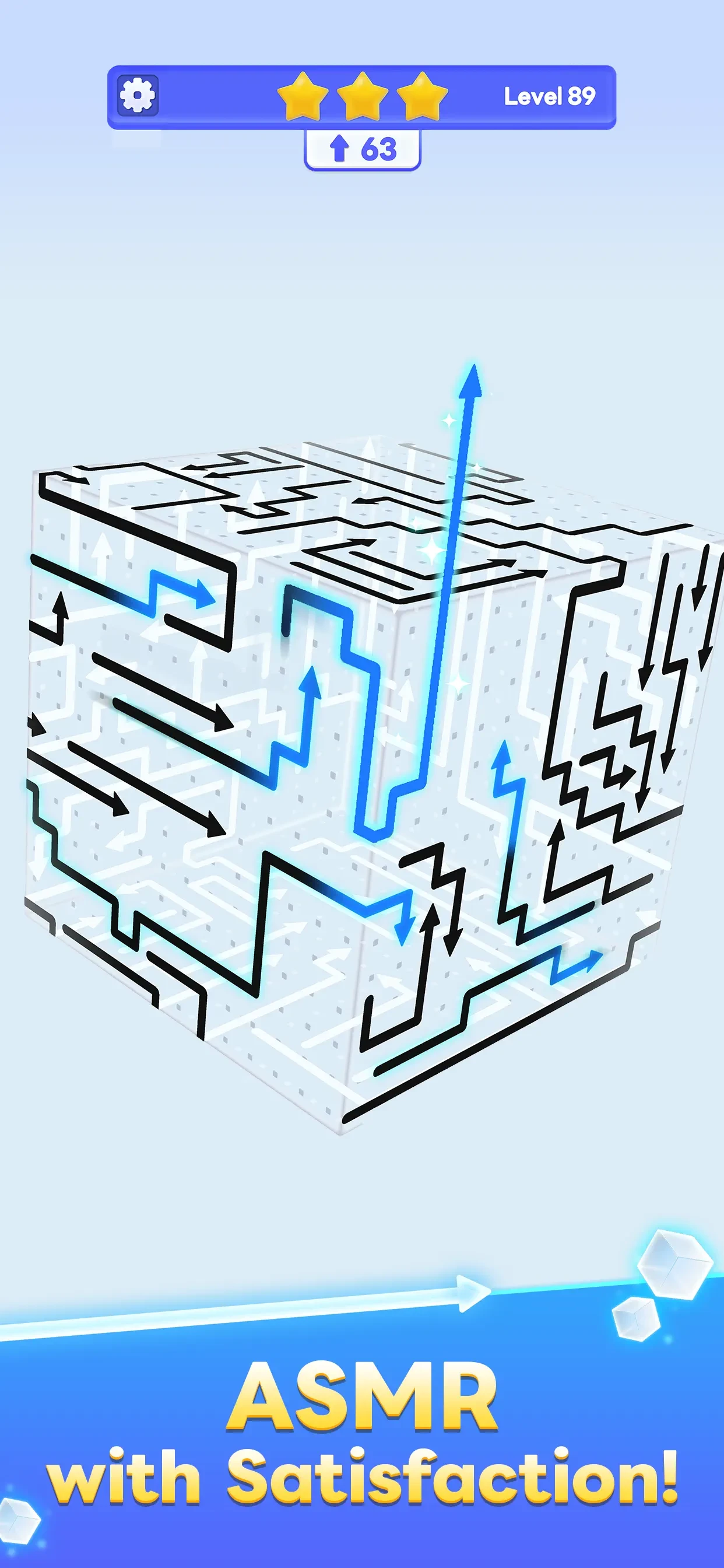 CubeAway - 3DPuzzle app store screenshot 2 — Games (iOS)