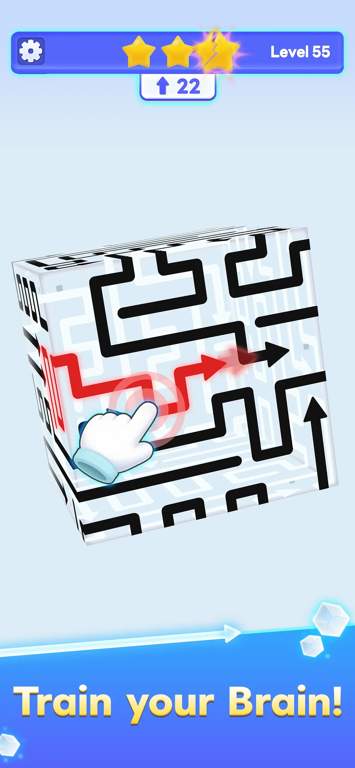 CubeAway - 3DPuzzle app store screenshot 3 — Games (iOS)