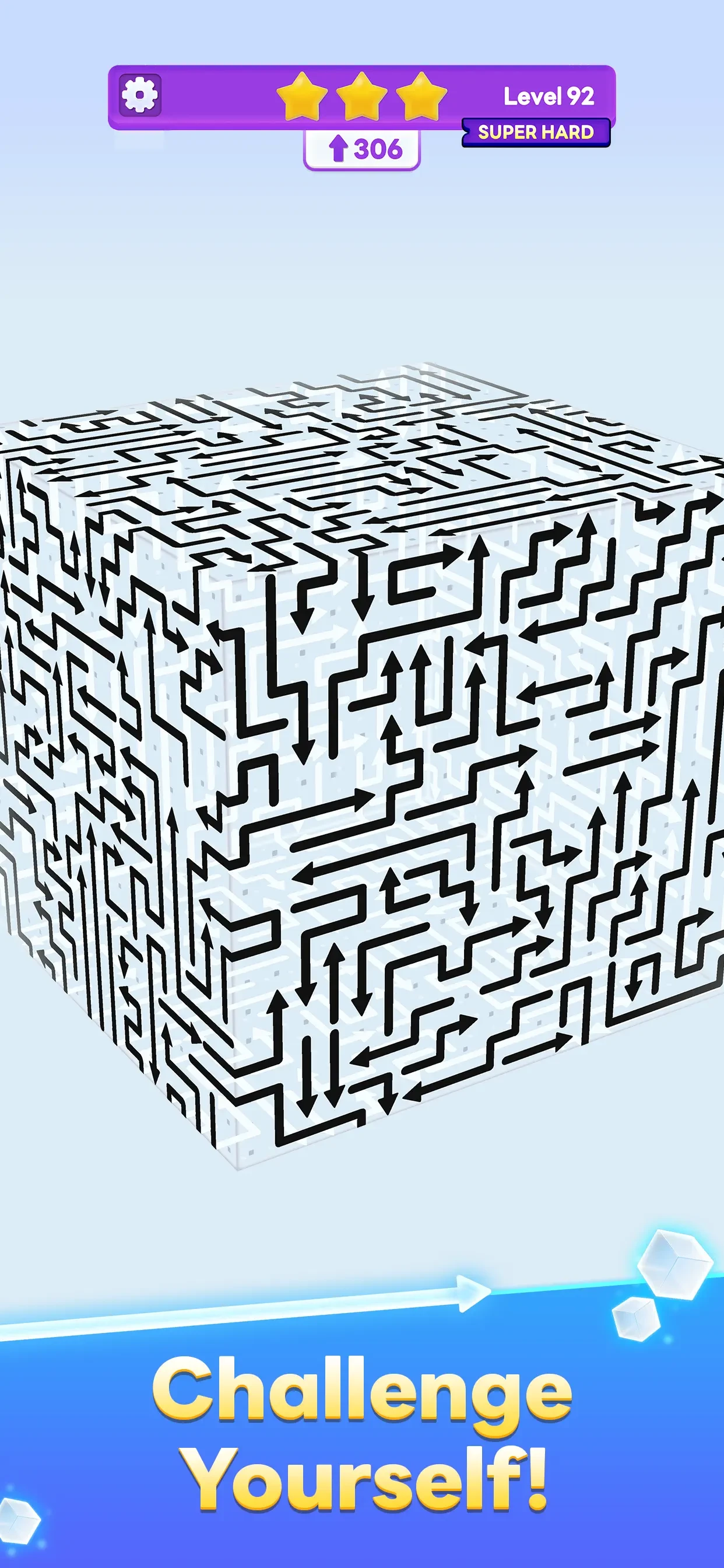 CubeAway - 3DPuzzle app store screenshot 5 — Games (iOS)
