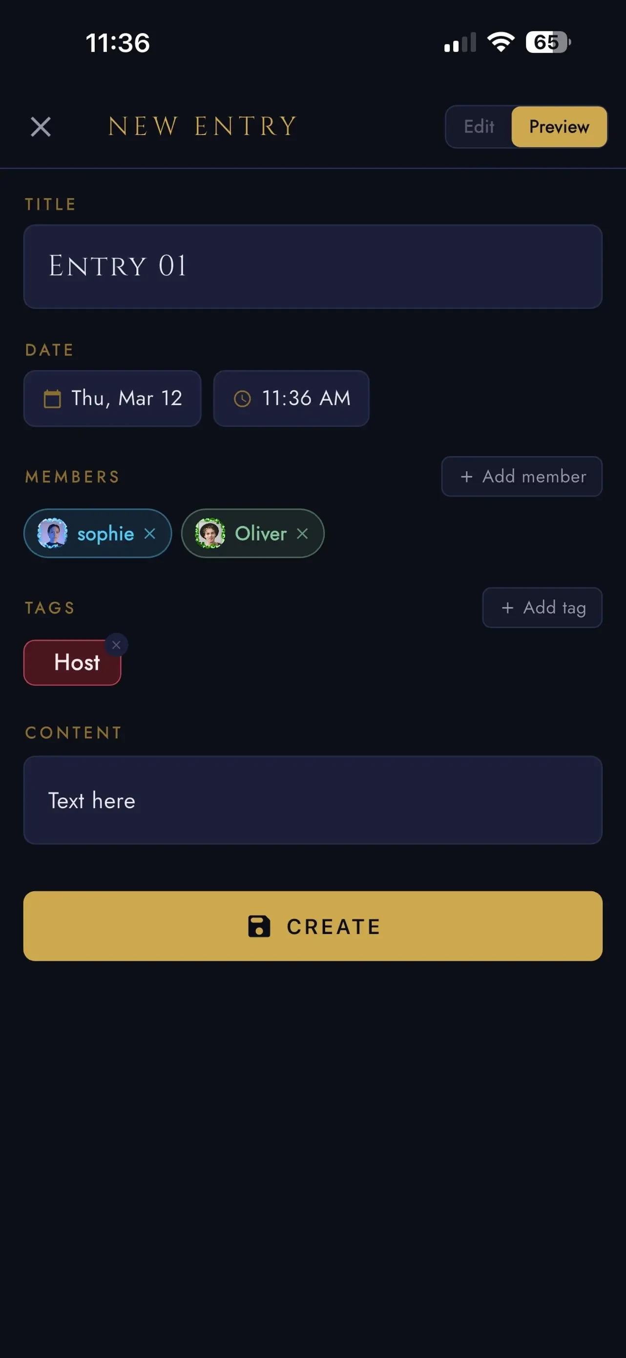 Ourcana app store screenshot 4 — Lifestyle (iOS)
