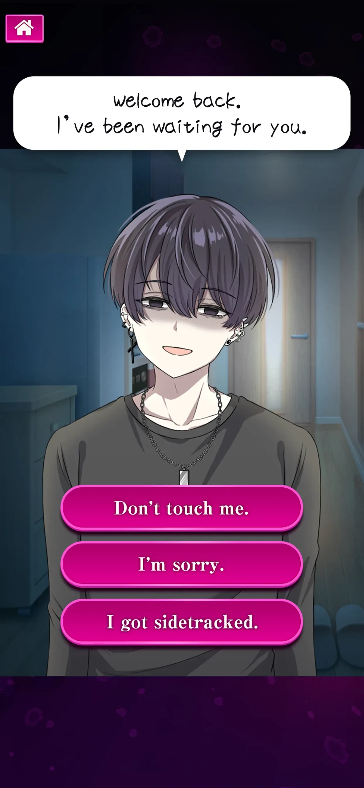 Toxic Love: Dark Boyfriends app store screenshot 1 — Games (iOS)