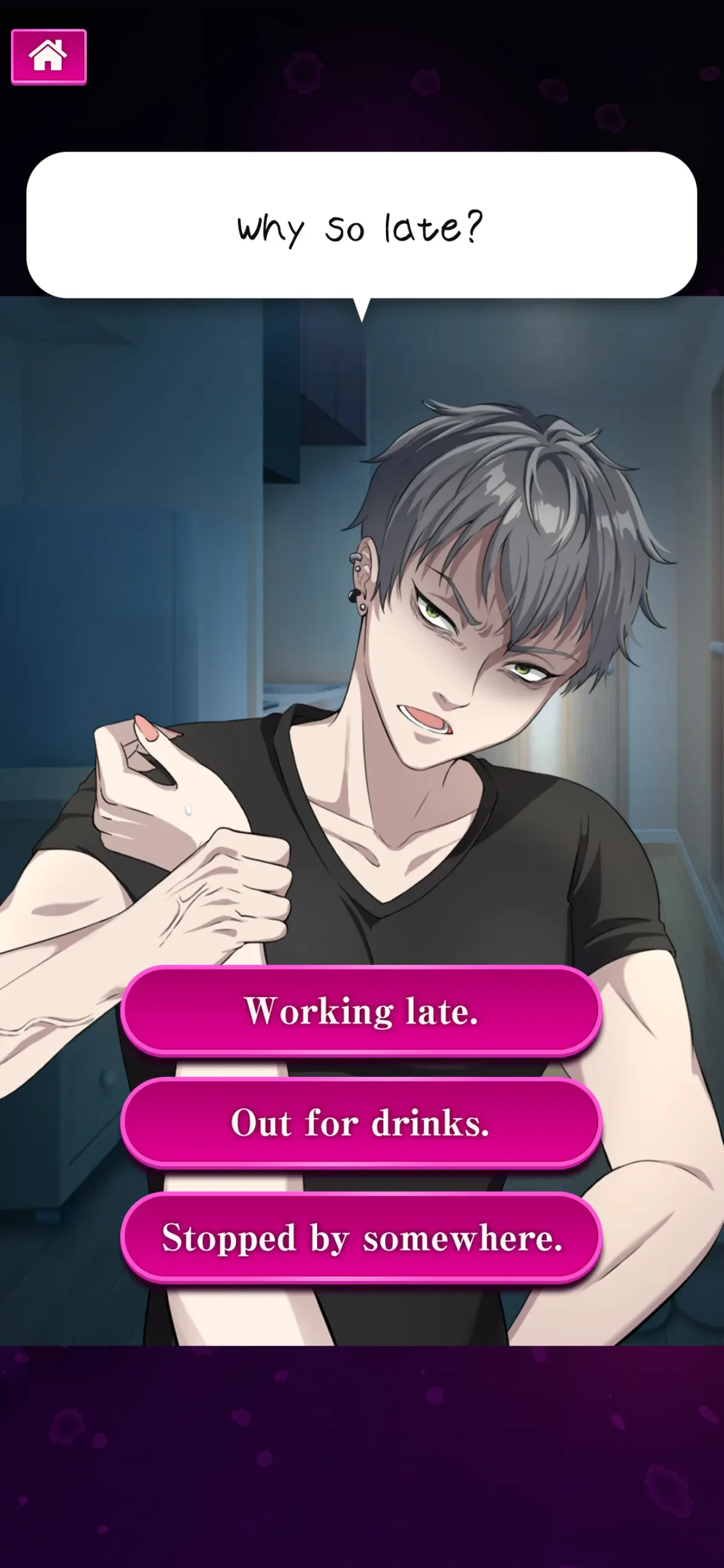 Toxic Love: Dark Boyfriends app store screenshot 2 — Games (iOS)