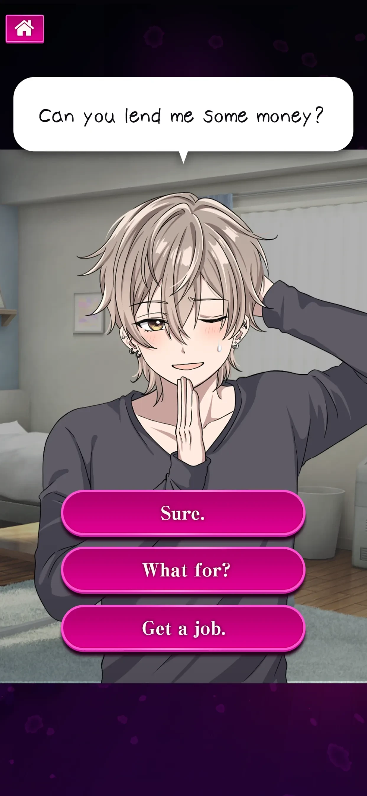 Toxic Love: Dark Boyfriends app store screenshot 3 — Games (iOS)