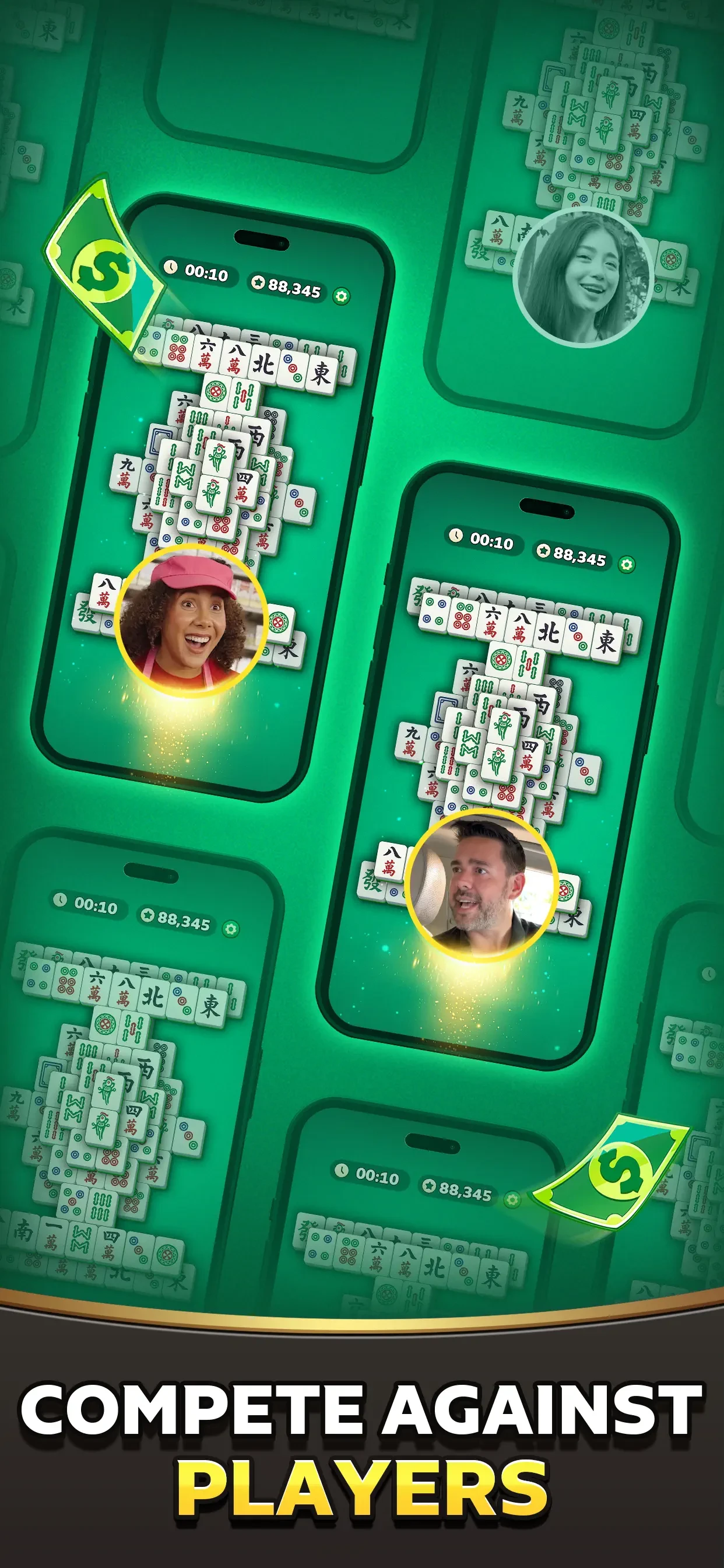 Mahjong Clash: Win Real Cash app store screenshot 4 — Games (iOS)