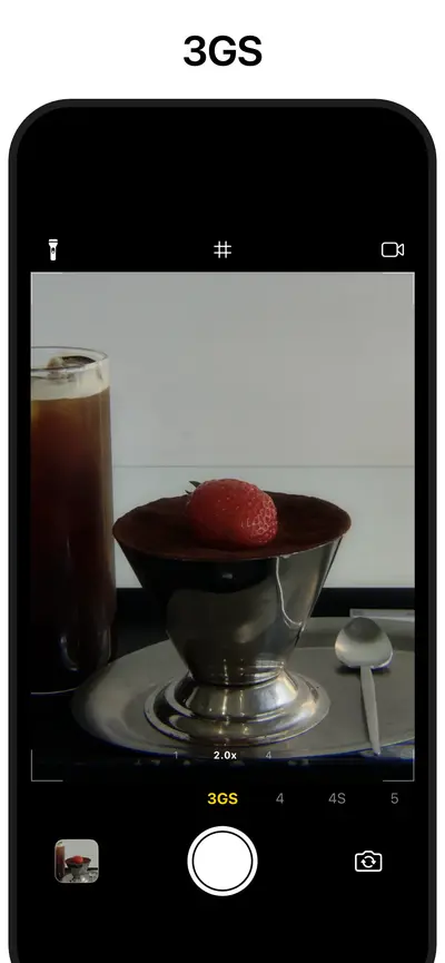 Oldi - Phone Camera app store screenshot 1 — Photo & Video (iOS)