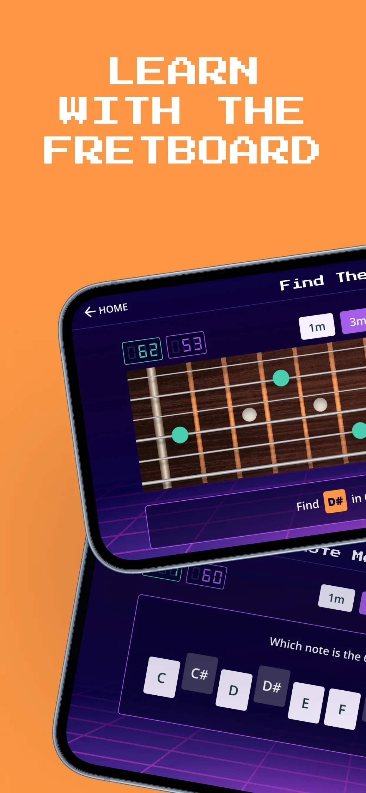 JustinGuitar Note Trainer app store screenshot 3 — Unknown (iOS)