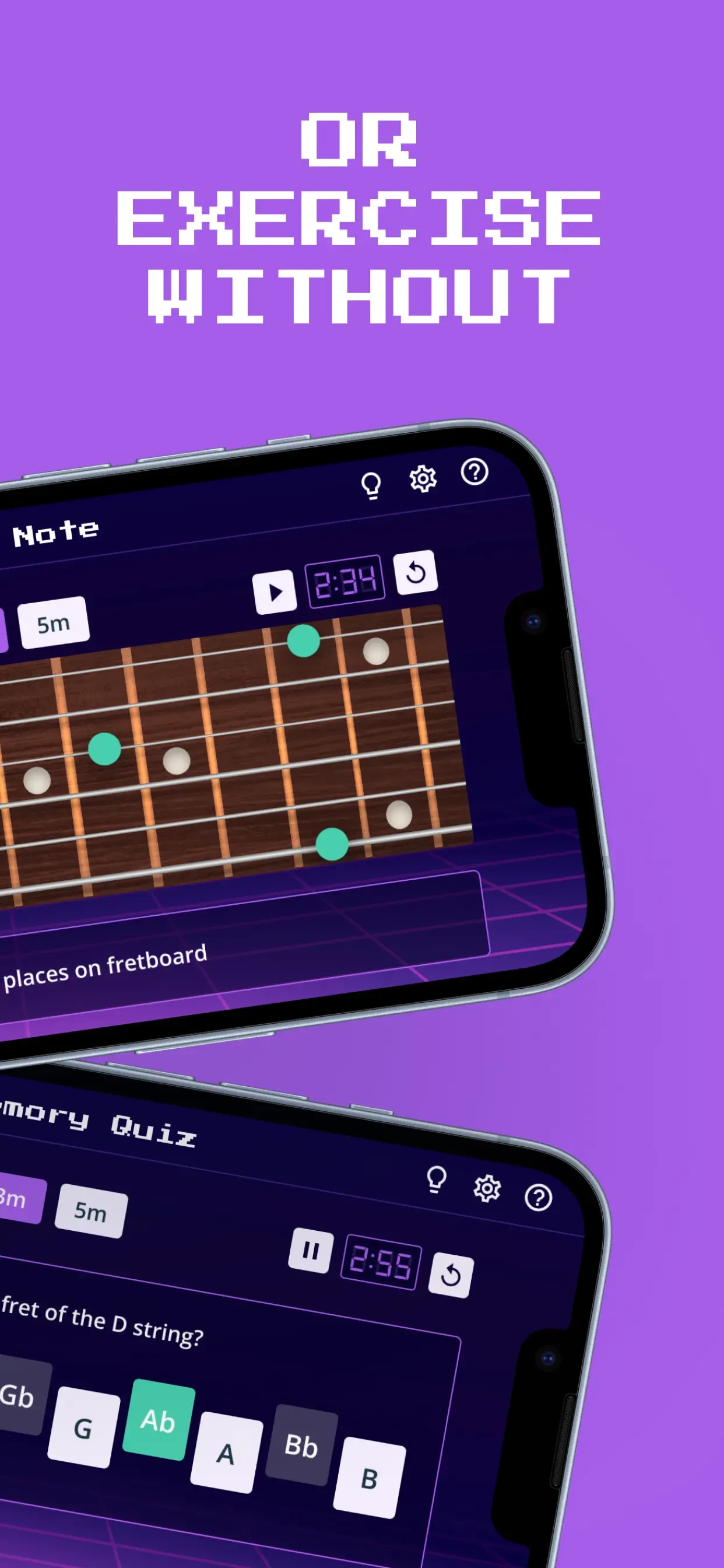 JustinGuitar Note Trainer app store screenshot 4 — Unknown (iOS)