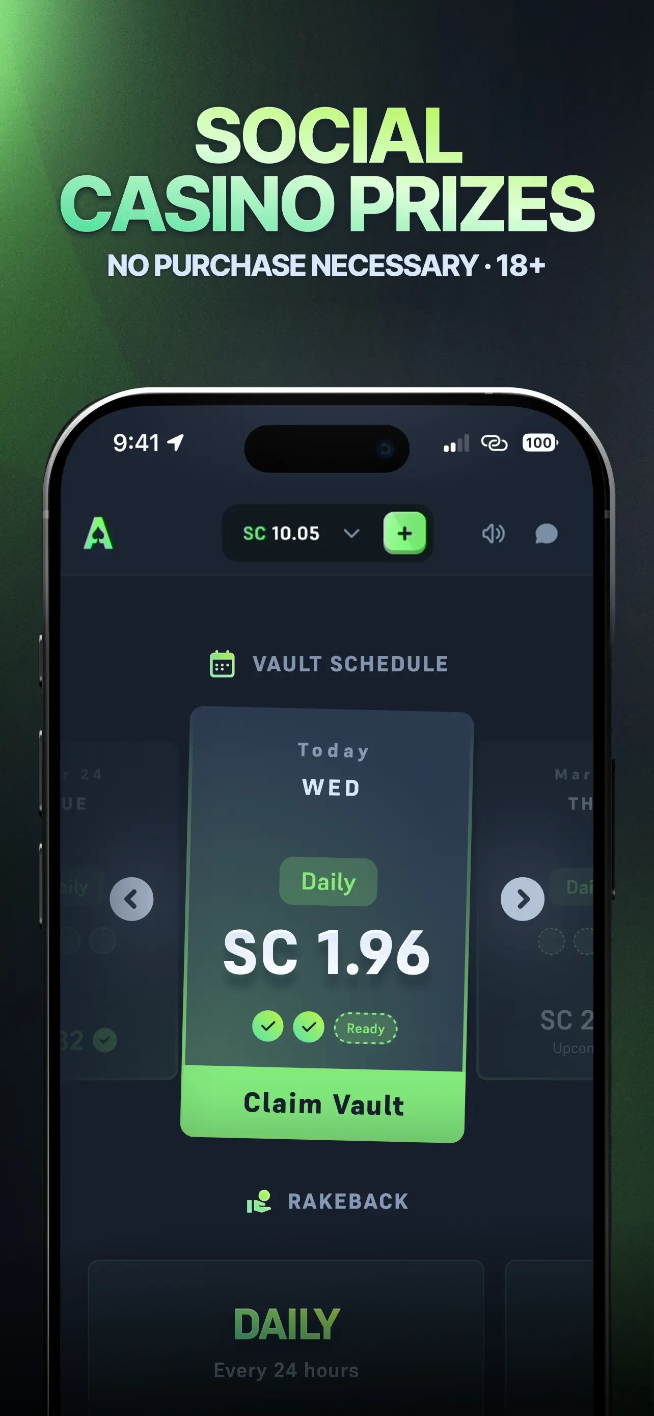 Acebet Social Casino & Slots app store screenshot 7 — Games (iOS)