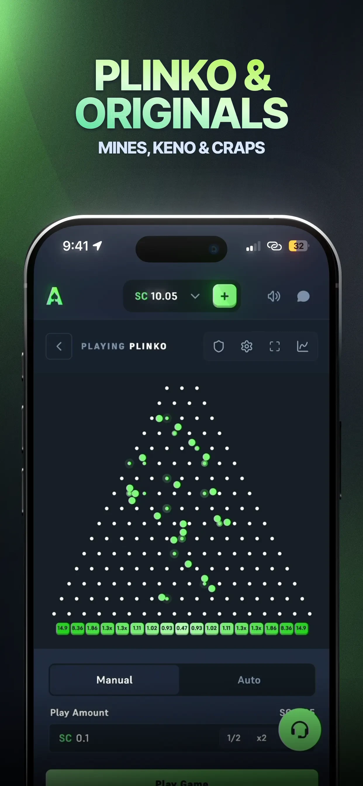 Acebet Social Casino & Slots app store screenshot 8 — Games (iOS)