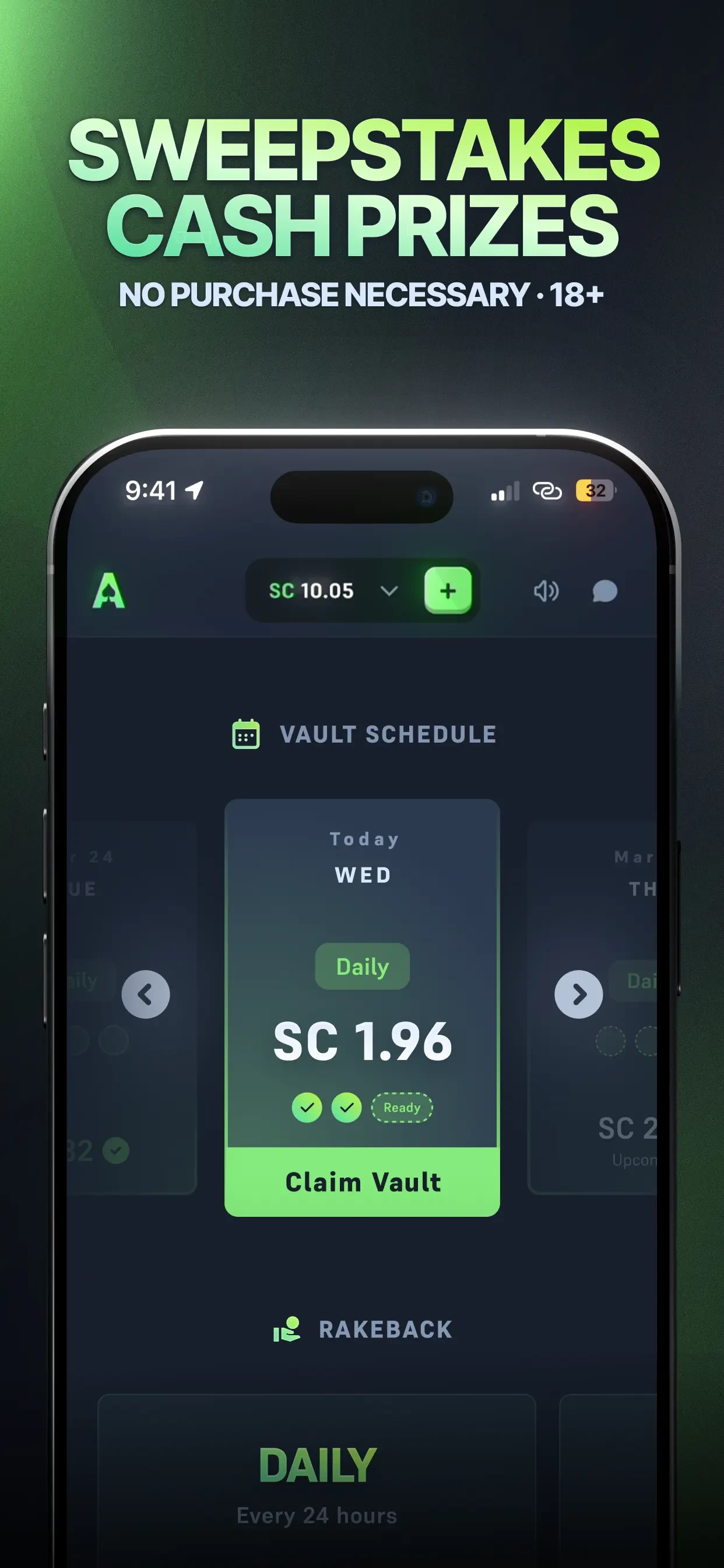 Acebet Social Casino & Slots app store screenshot 9 — Games (iOS)