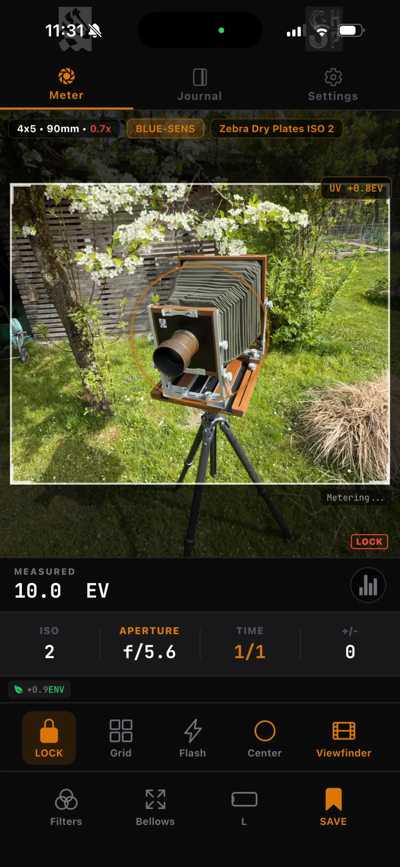 ProFilm Meter app store screenshot 5 — Photo & Video (iOS)