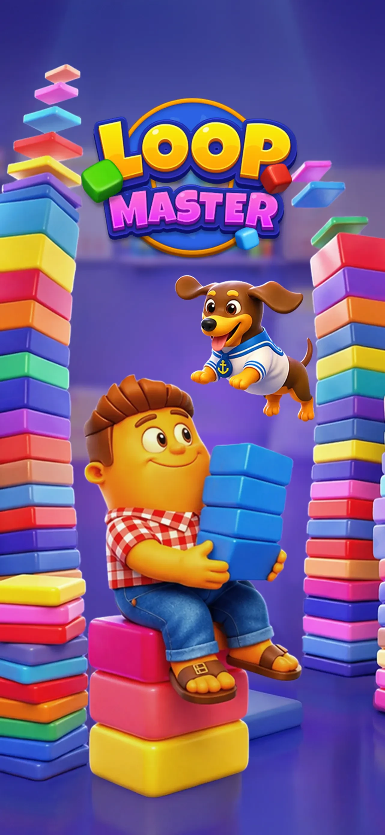 Loop Master: Color Jam Sort app store screenshot 1 — Games (iOS)