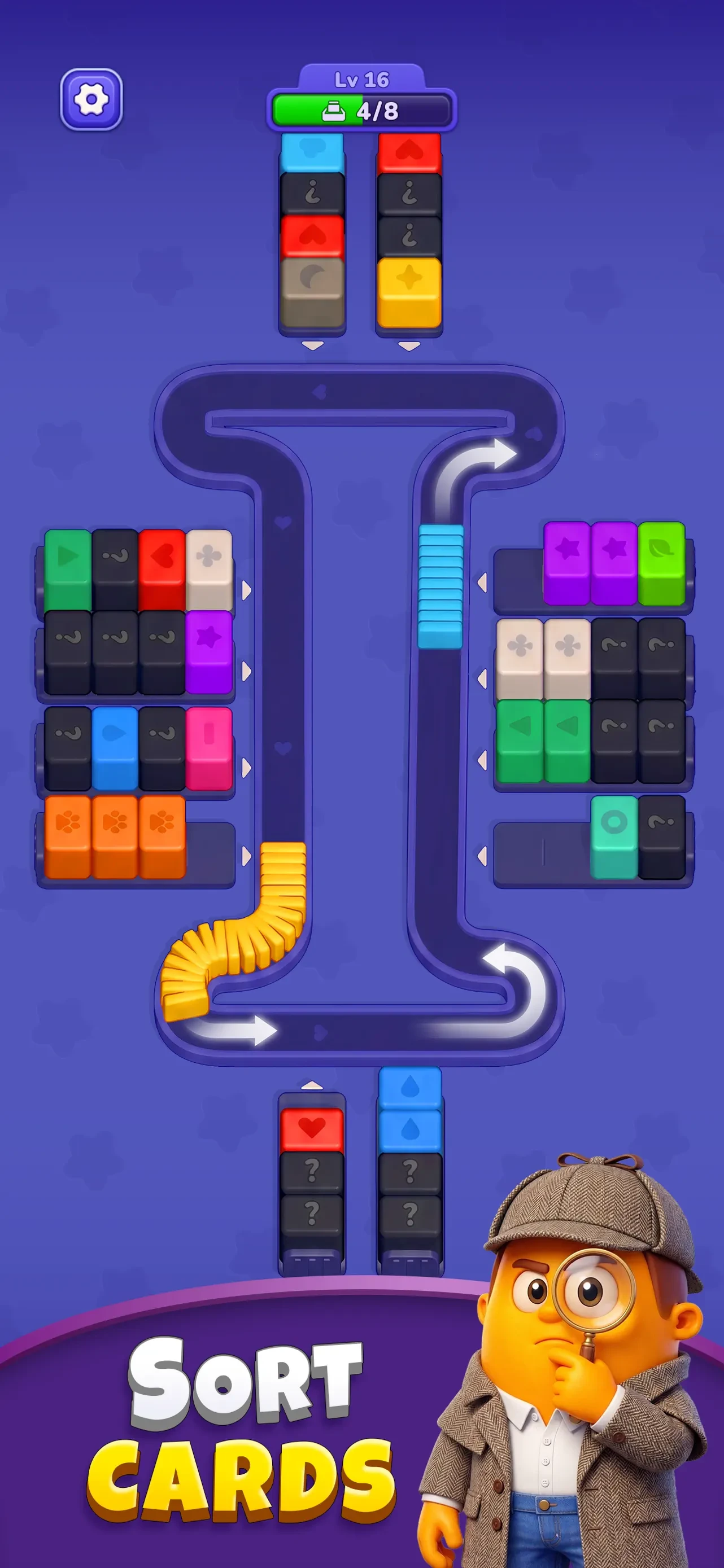 Loop Master: Color Jam Sort app store screenshot 3 — Games (iOS)