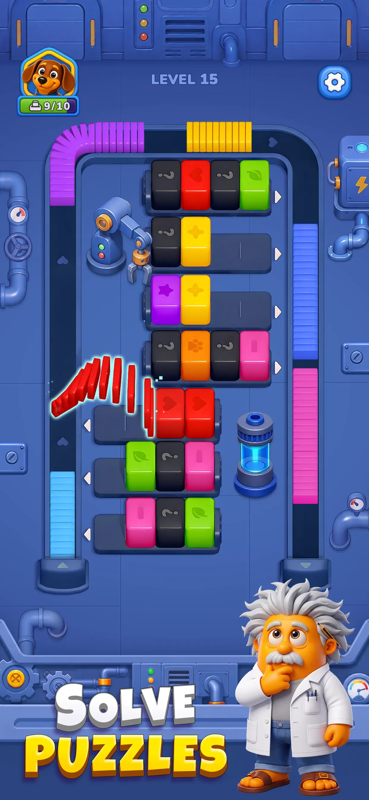 Loop Master: Color Jam Sort app store screenshot 2 — Games (iOS)