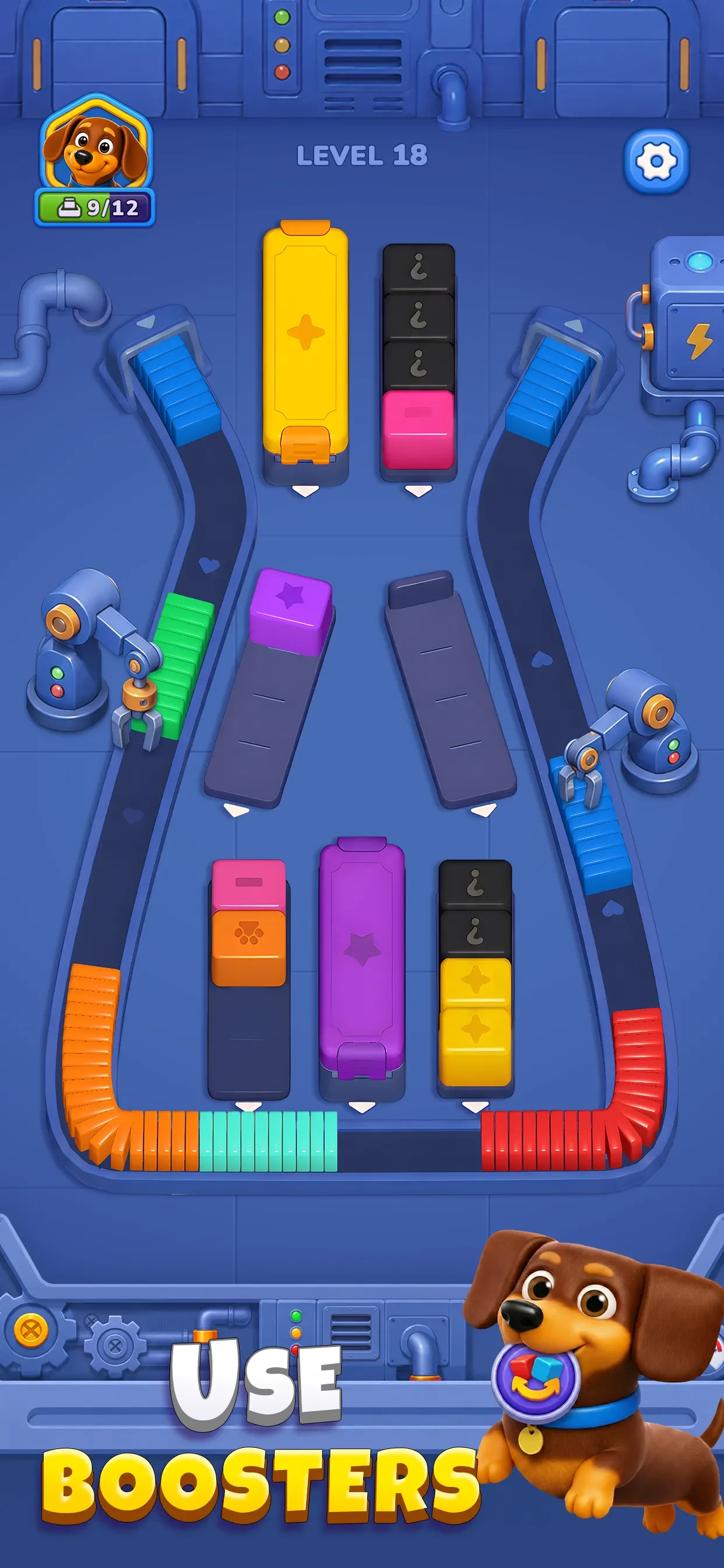 Loop Master: Color Jam Sort app store screenshot 3 — Games (iOS)