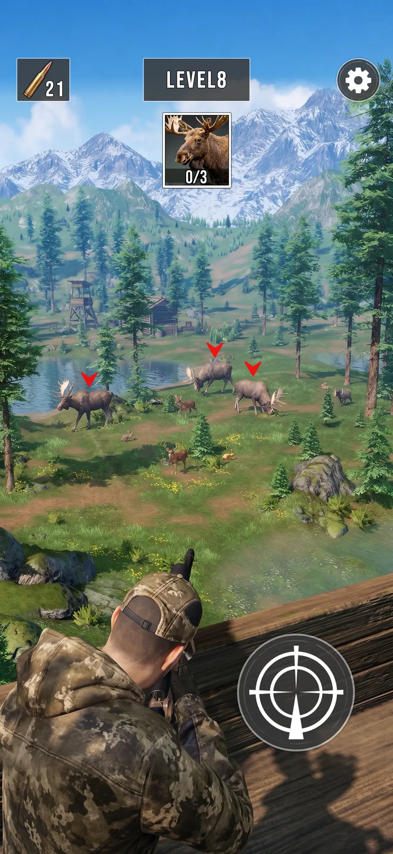 Apex Hunter: Animal Shooting app store screenshot 2 — Games (iOS)
