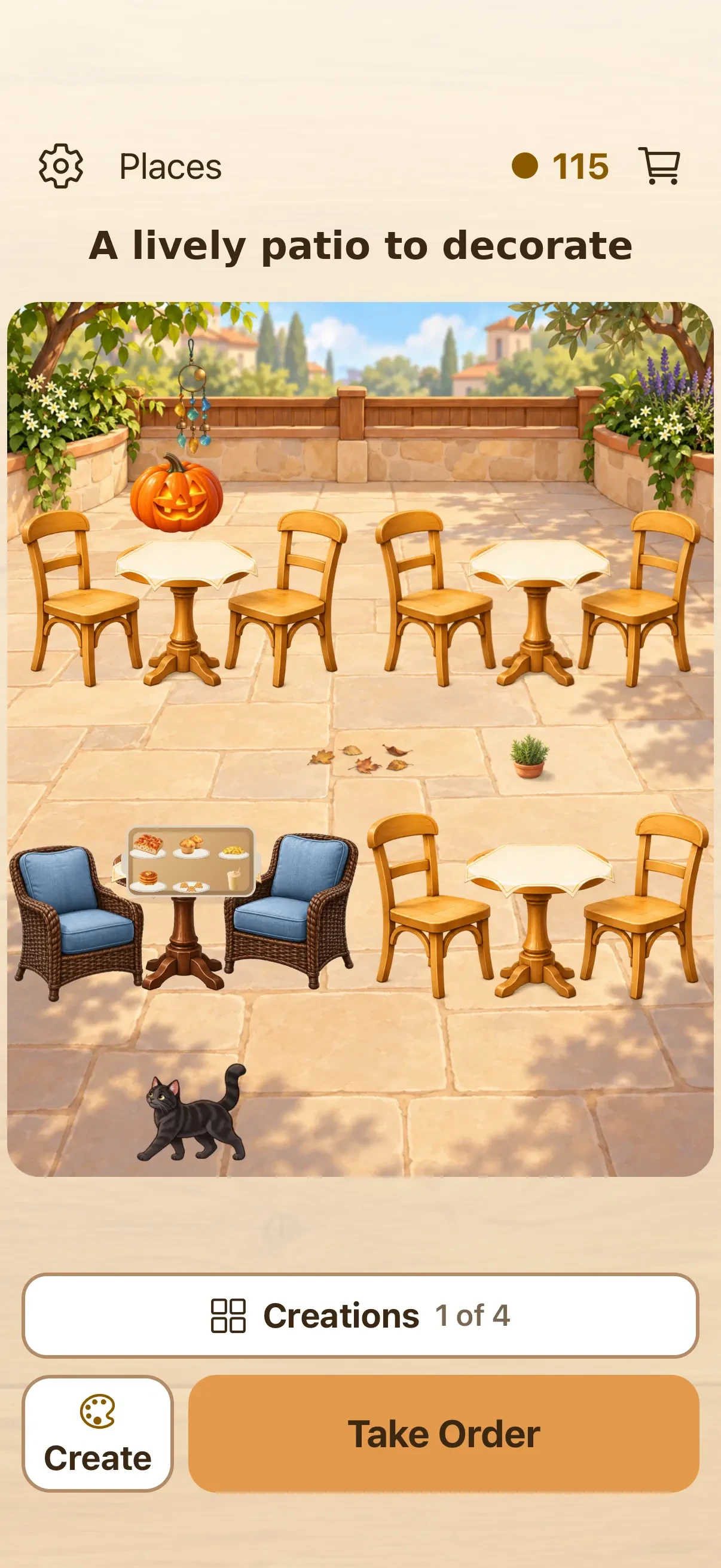 Pocket Kitchen: Cozy Cafe app store screenshot 4 — Games (iOS)