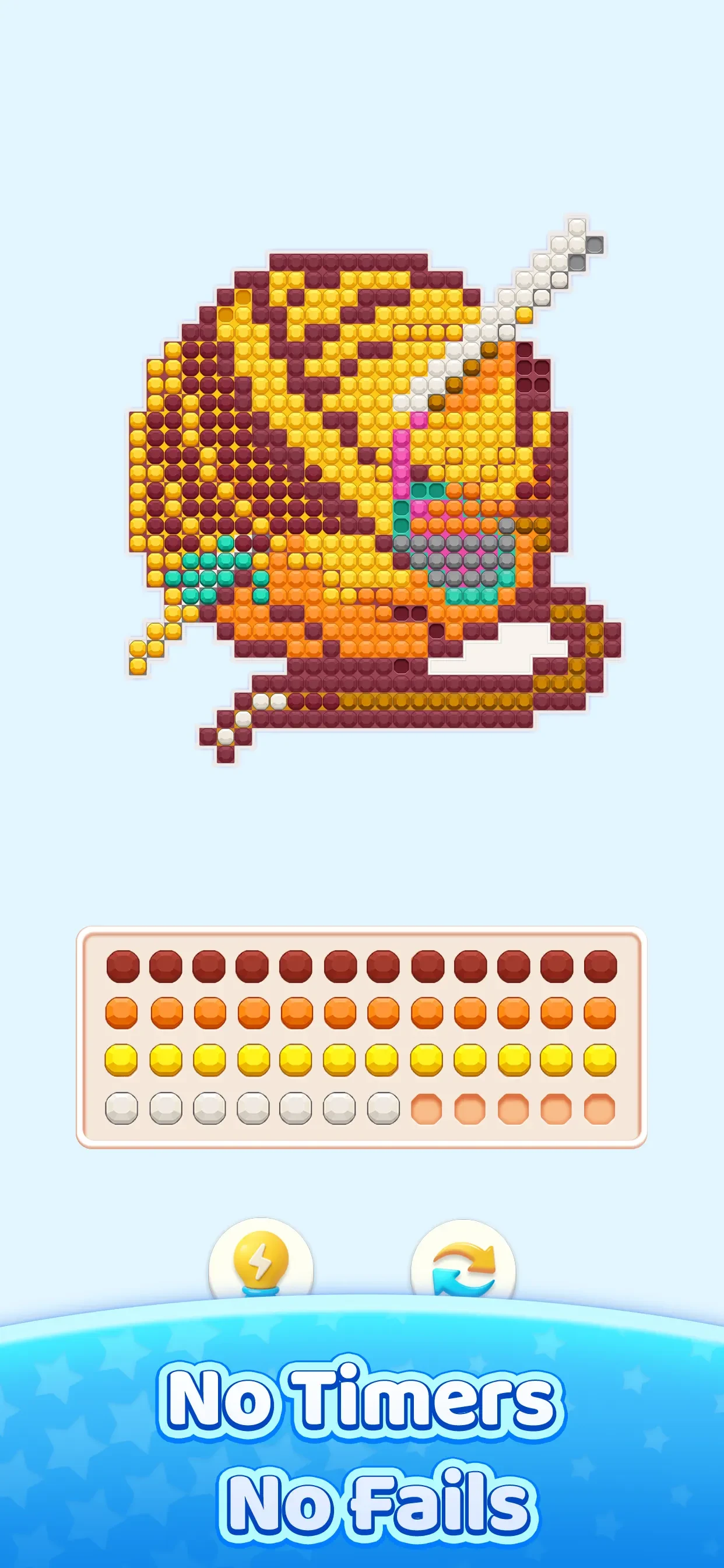 Colorever: Gem Art Puzzle app store screenshot 5 — Games (iOS)