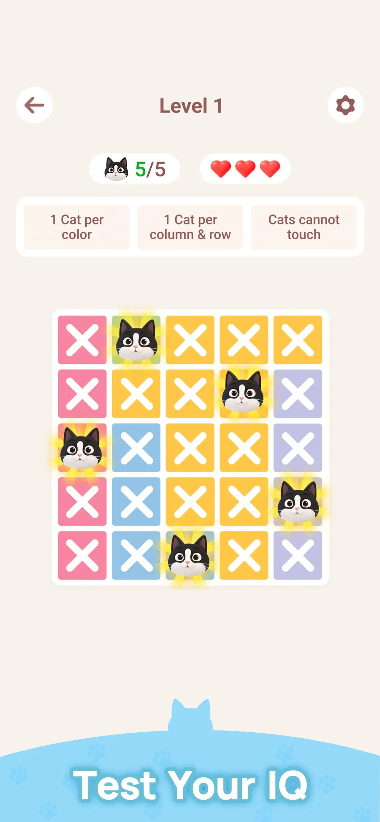 Meowdoku! app store screenshot 4 — Games (iOS)