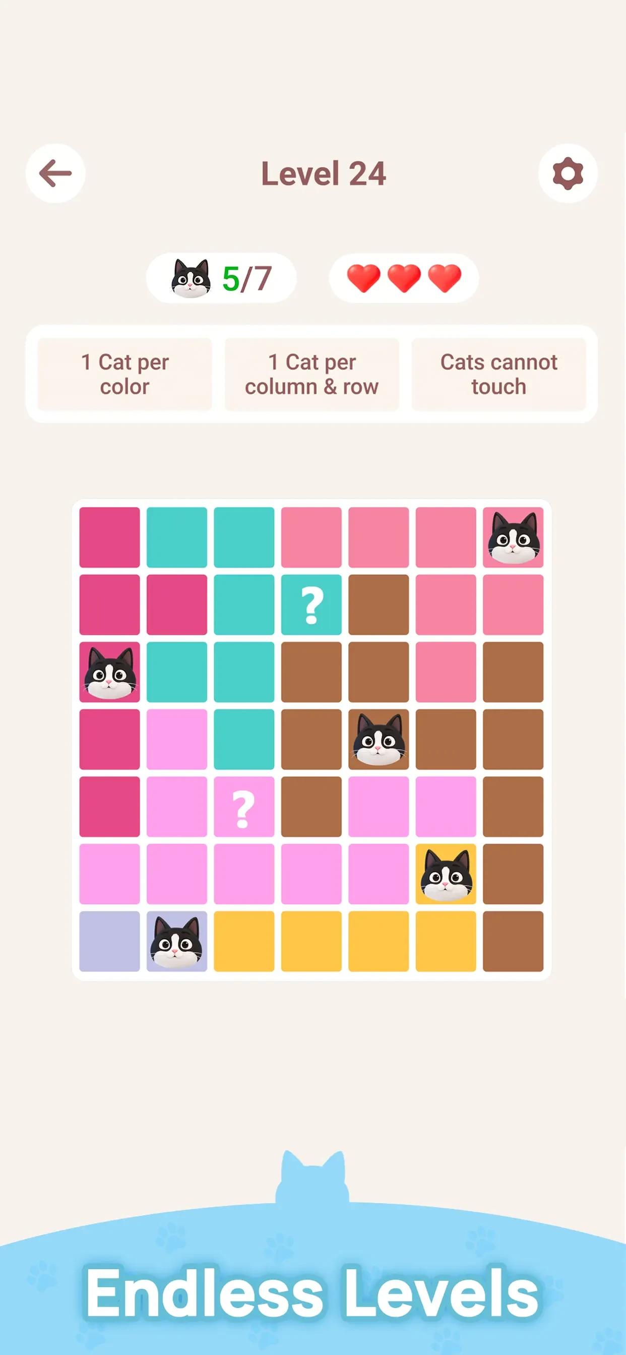Meowdoku! app store screenshot 5 — Games (iOS)