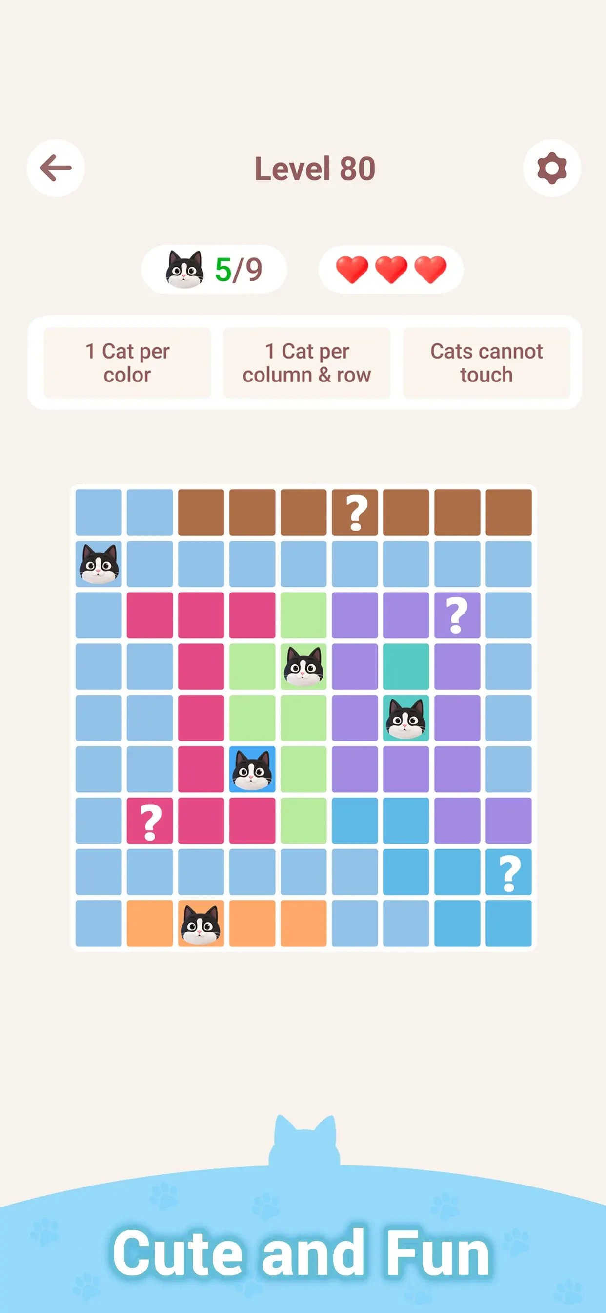 Meowdoku! app store screenshot 6 — Games (iOS)