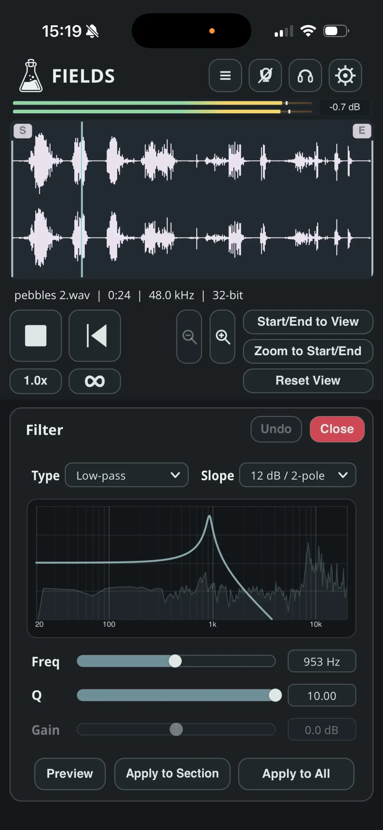 Fields - Audio Recorder app store screenshot 4 — Unknown (iOS)