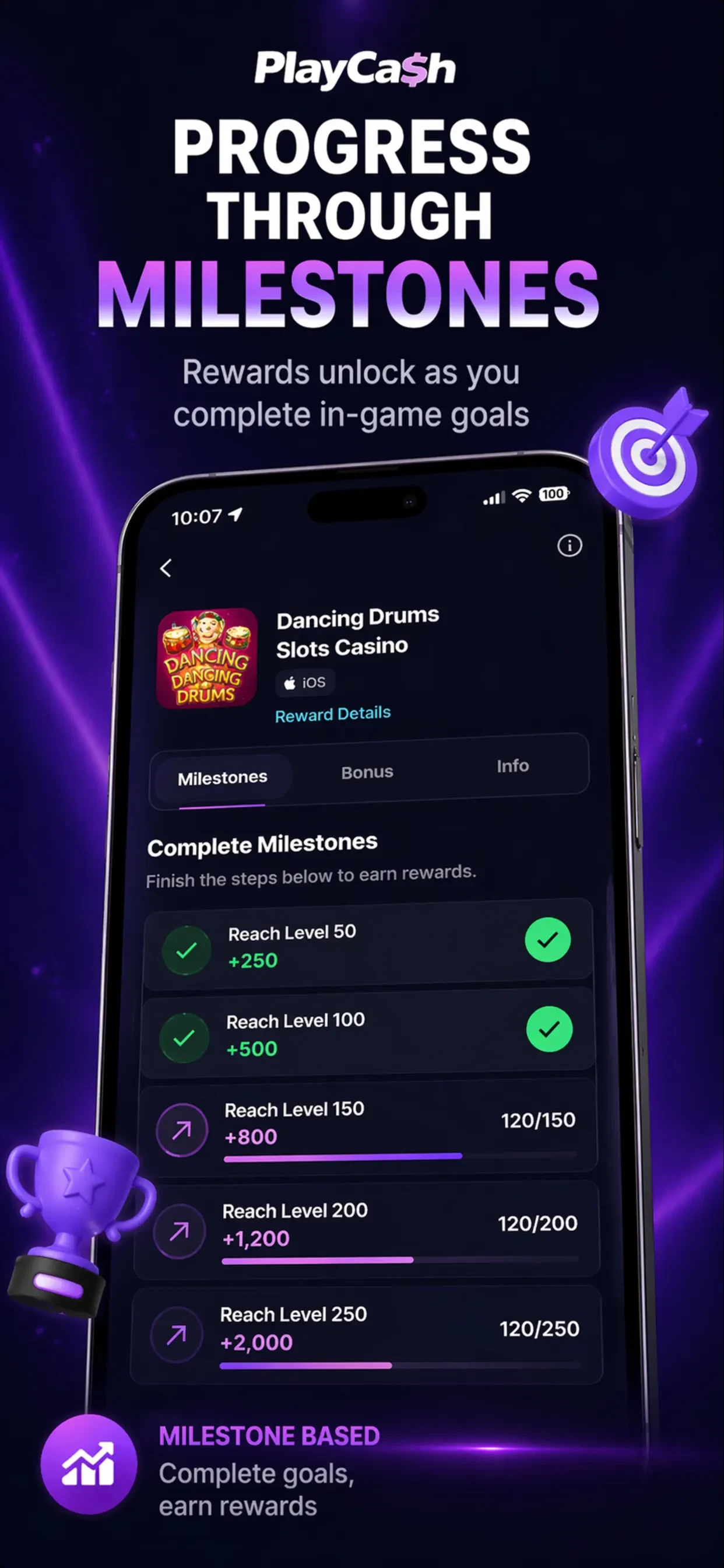 PlayCash Rewards app store screenshot 3 — Games (iOS)