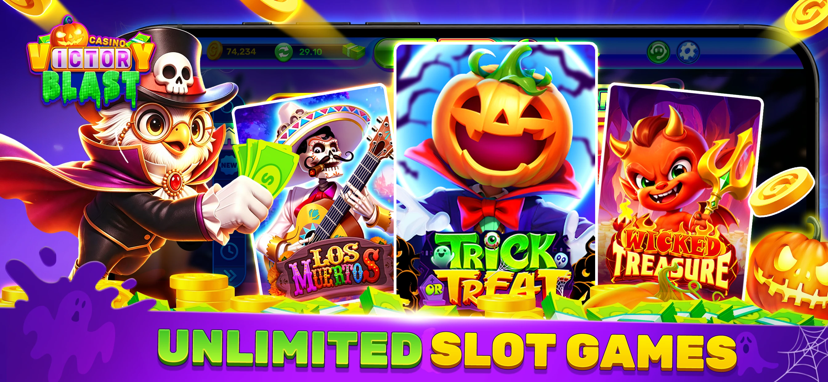 Victory Blast Casino app store screenshot 2 — Games (iOS)