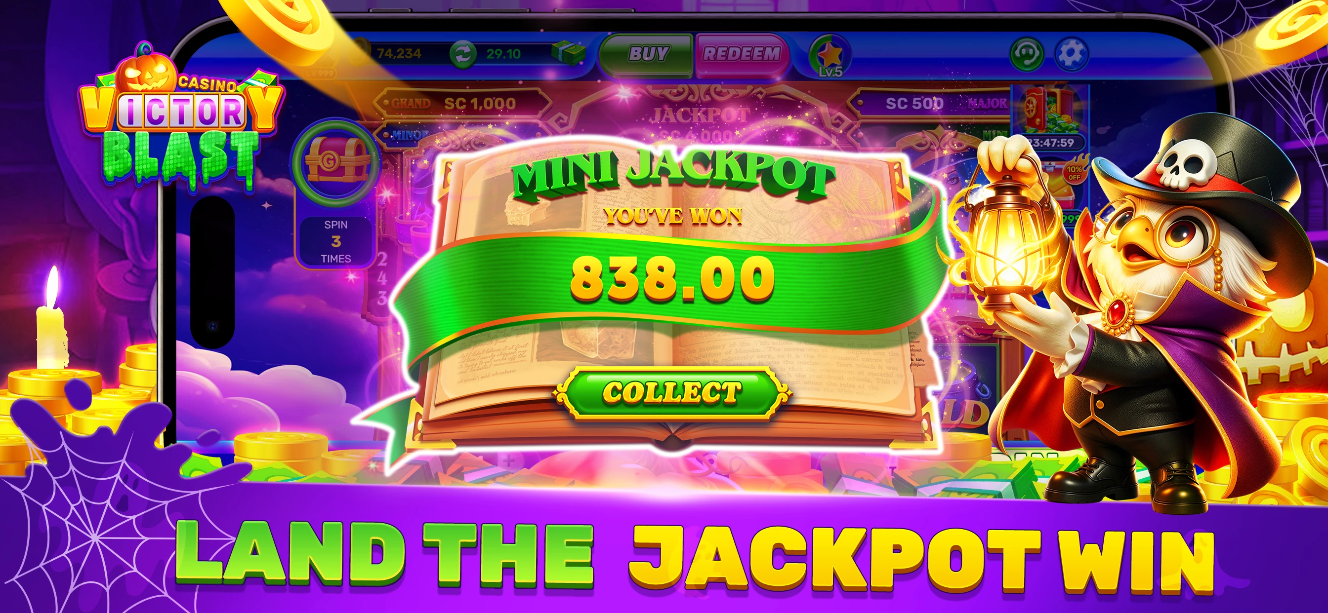 Victory Blast Casino app store screenshot 4 — Games (iOS)