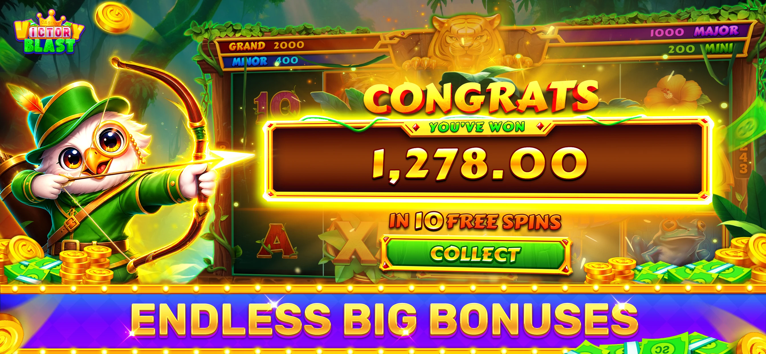 Victory Blast Casino app store screenshot 4 — Games (iOS)