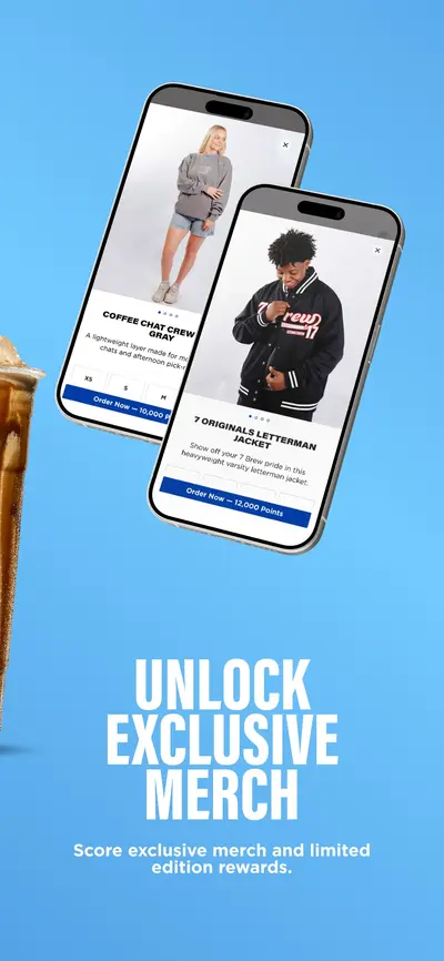 7 Brew Coffee app store screenshot 5 — Unknown (iOS)