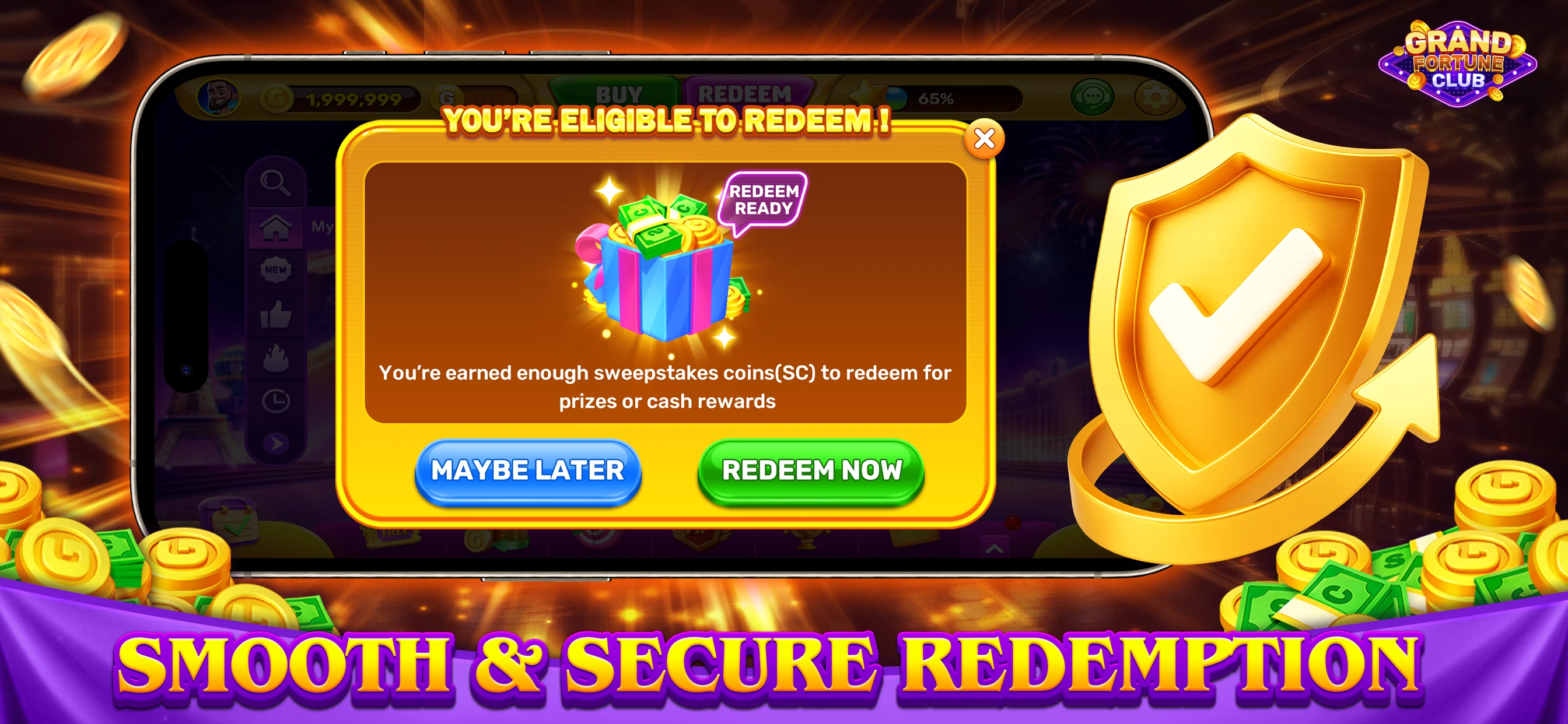Grand Fortune Club app store screenshot 1 — Games (iOS)