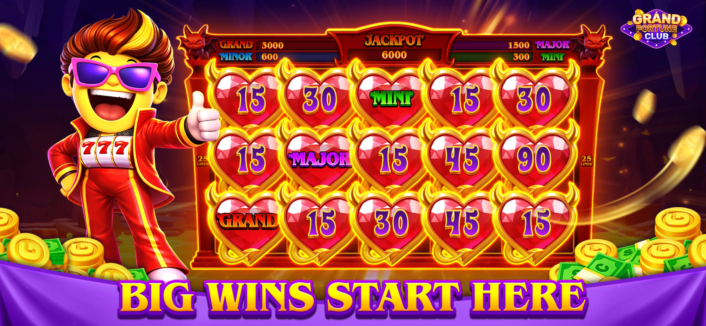 Grand Fortune Club app store screenshot 3 — Games (iOS)