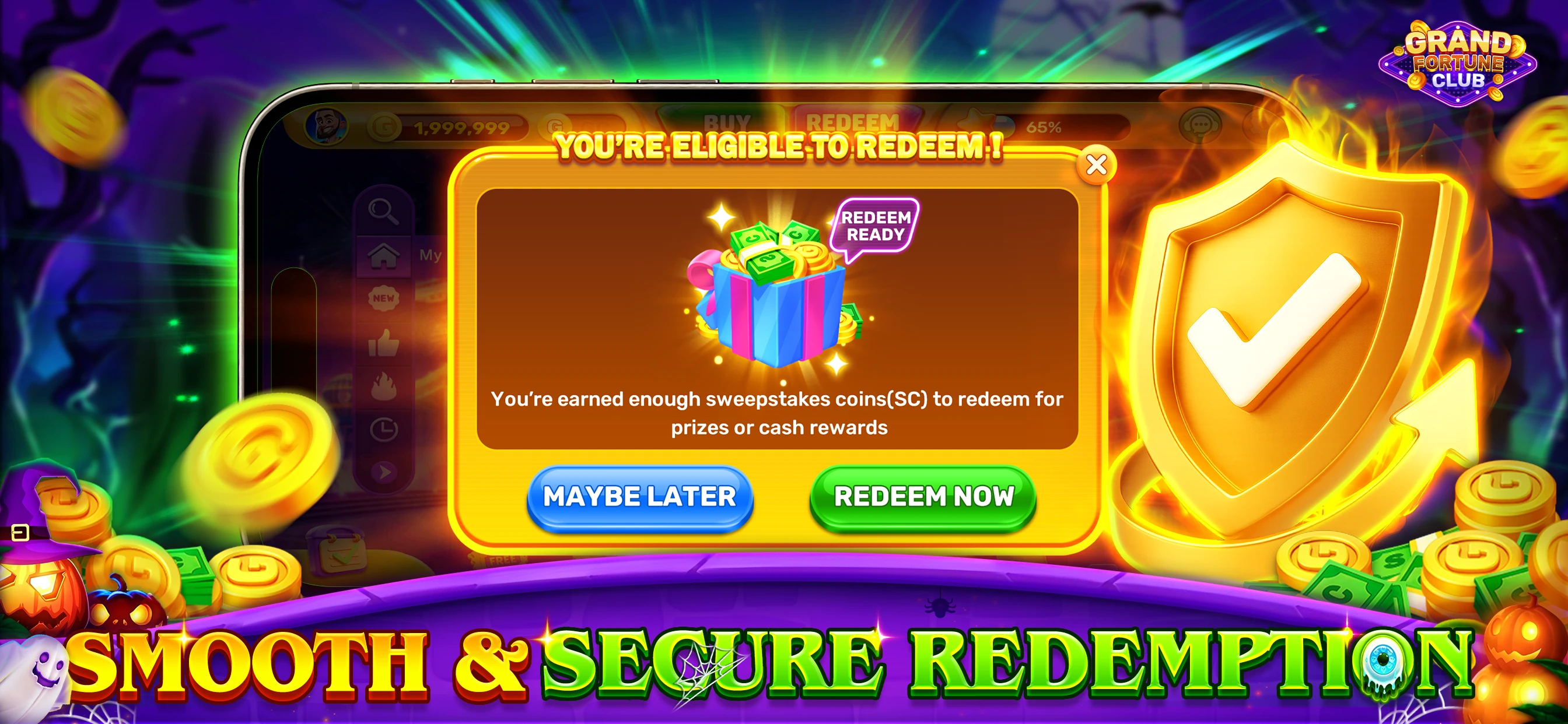 Grand Fortune Club app store screenshot 1 — Games (iOS)