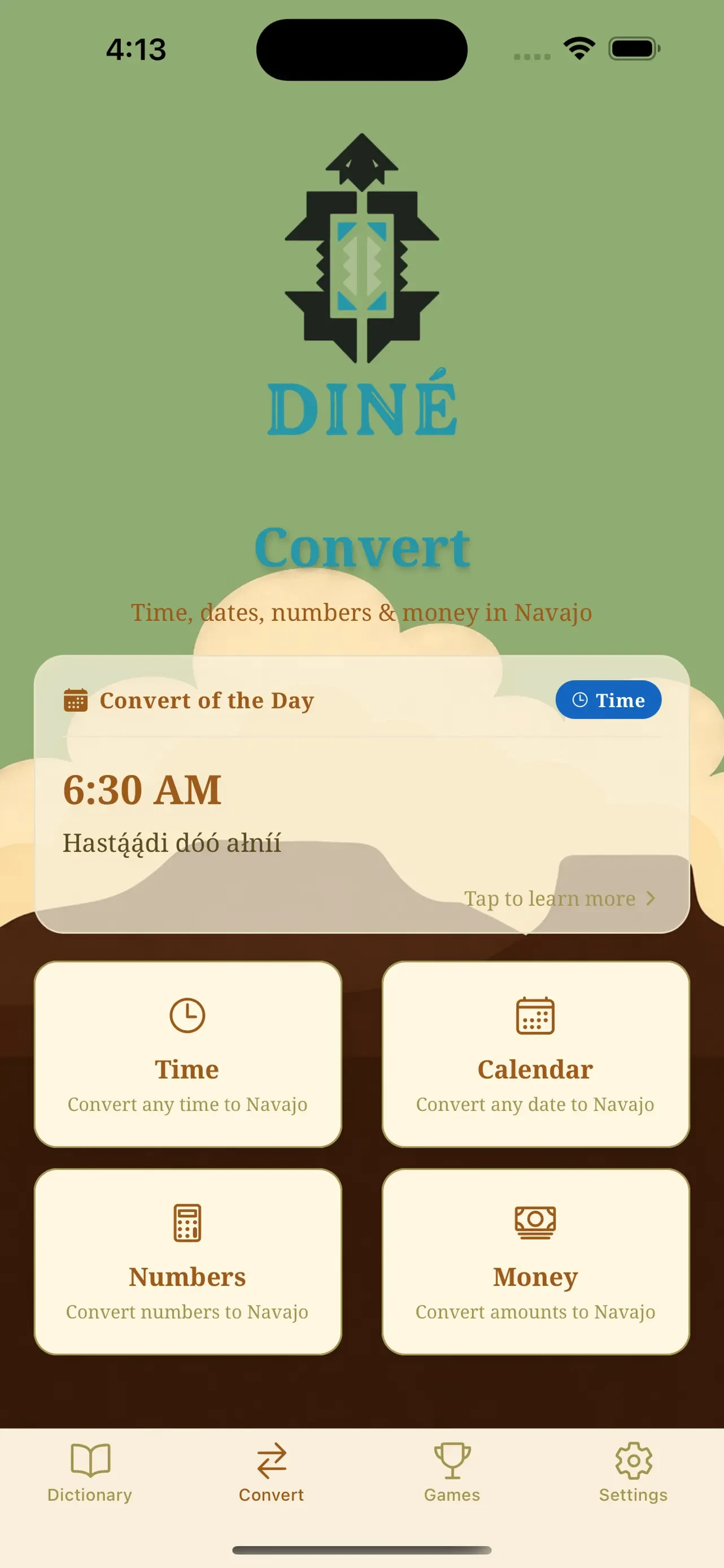 Dine Bizaad app store screenshot 3 — Education (iOS)