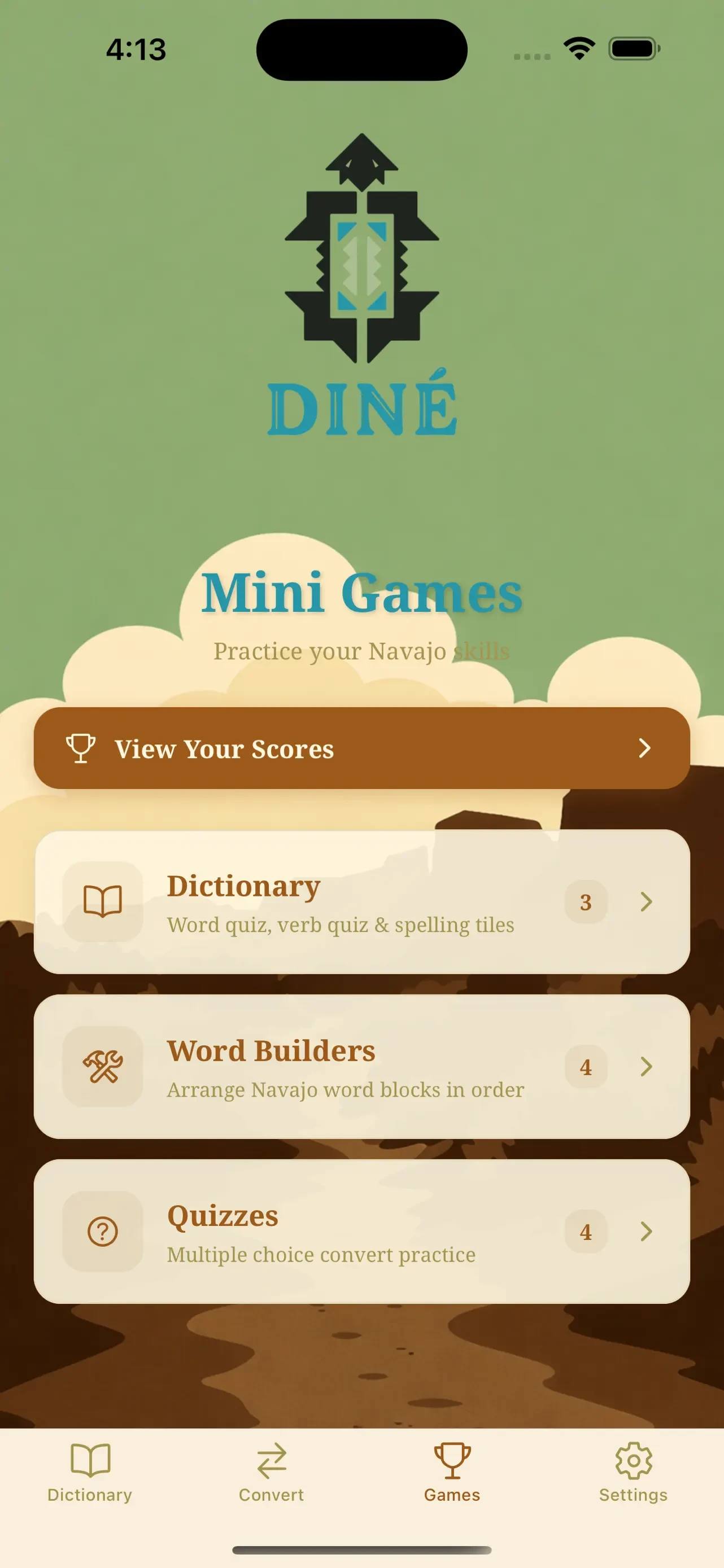 Dine Bizaad app store screenshot 4 — Education (iOS)