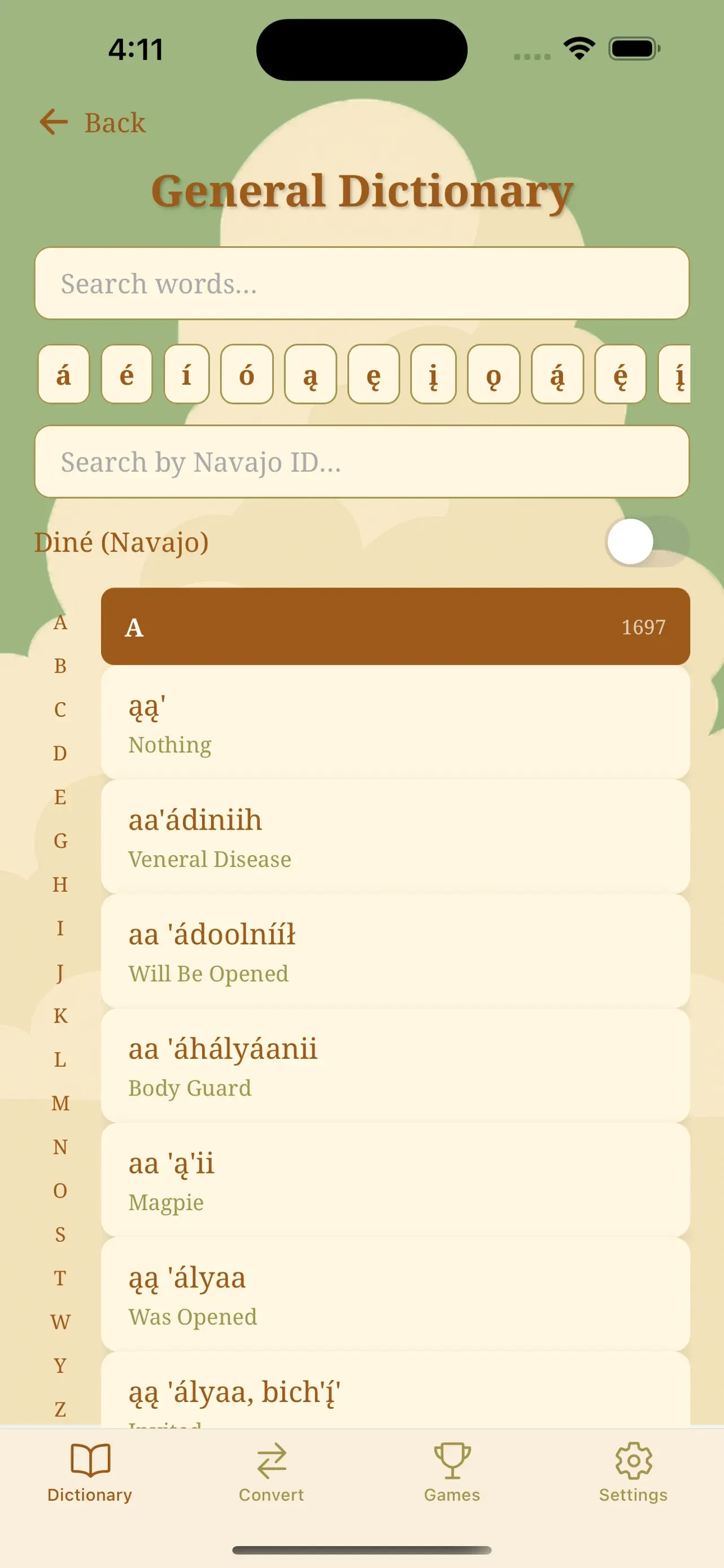 Dine Bizaad app store screenshot 6 — Education (iOS)