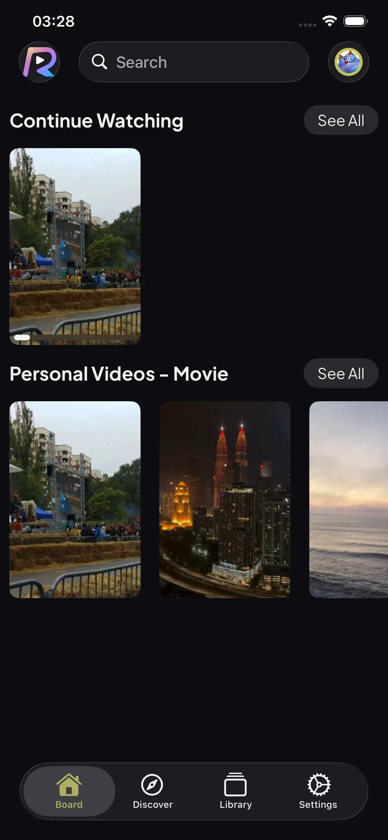 Reelo - Media Hub app store screenshot 1 — Unknown (iOS)